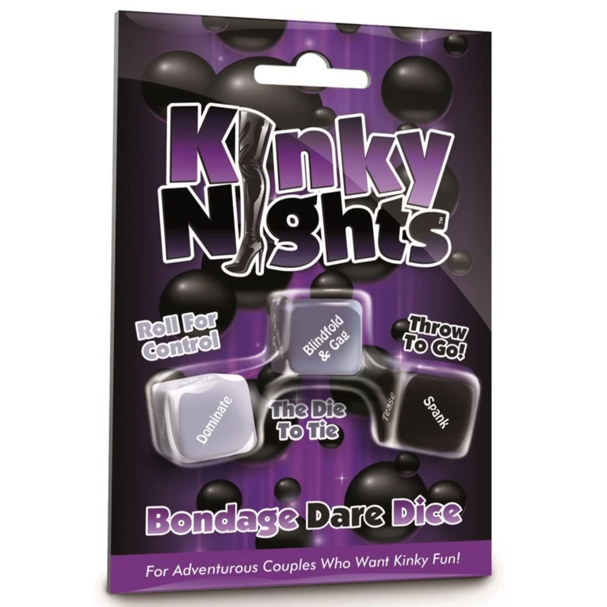 Kinky Nights Bondage Dare Dice Game for Adventurous Couples
