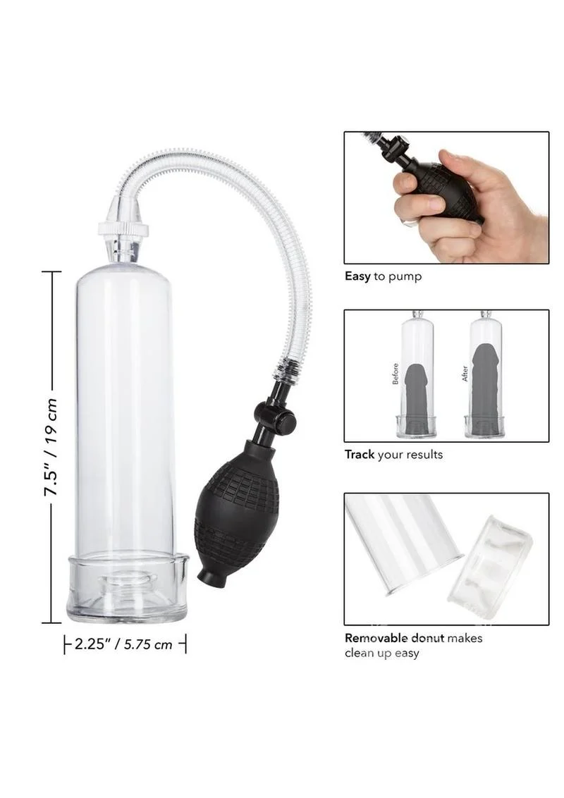 Clear Erection Pump for Instant, Stronger Erections