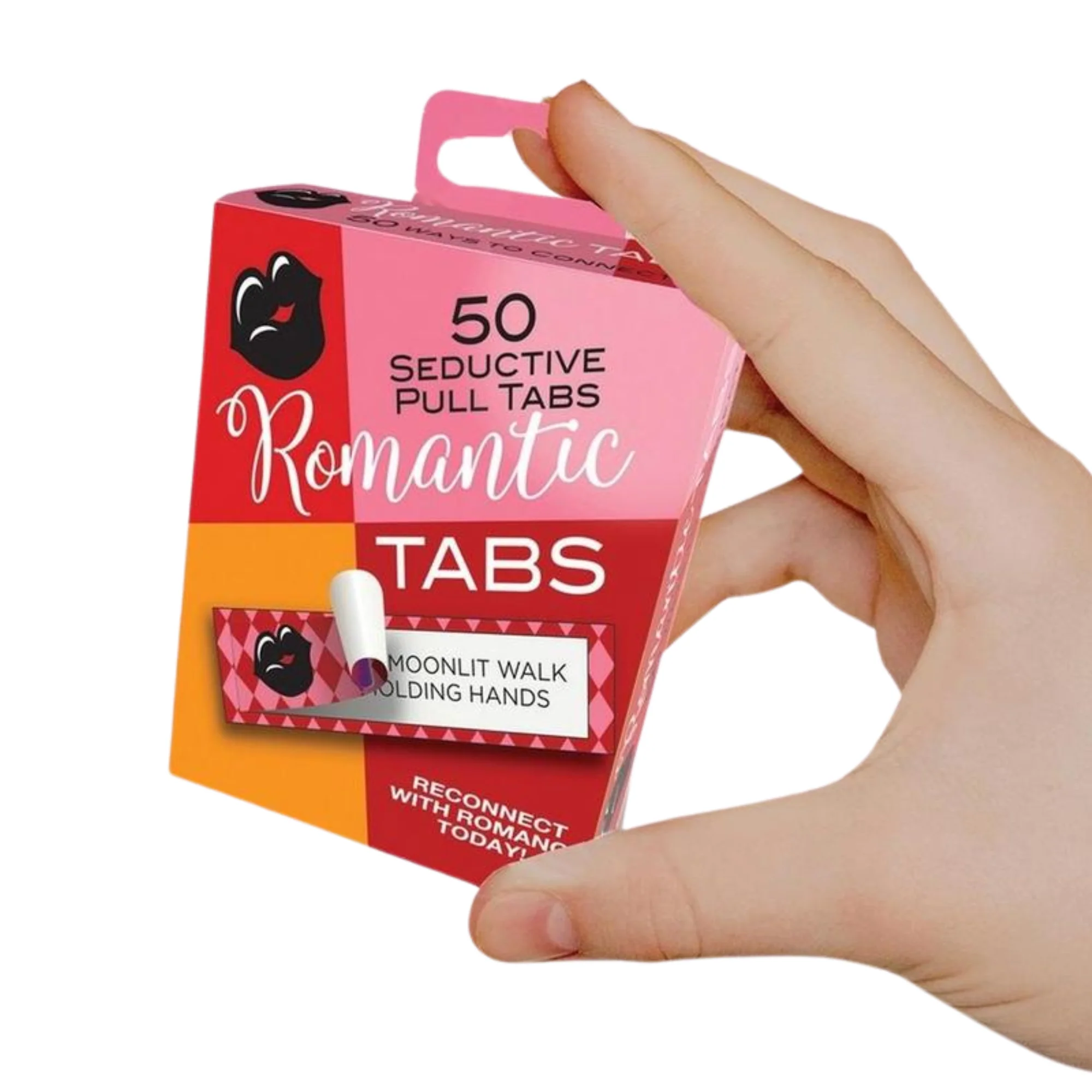 Romantic Tabs Couples Game with 50 Playful Activity Ideas