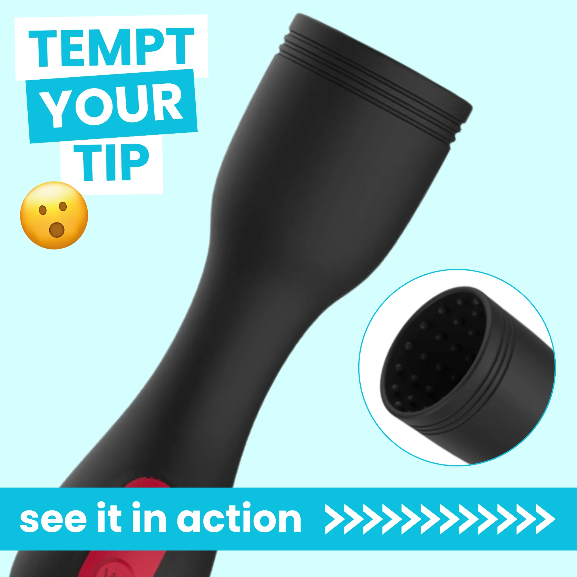 Phoenix Penis Tip Massager with 9 Vibration Patterns