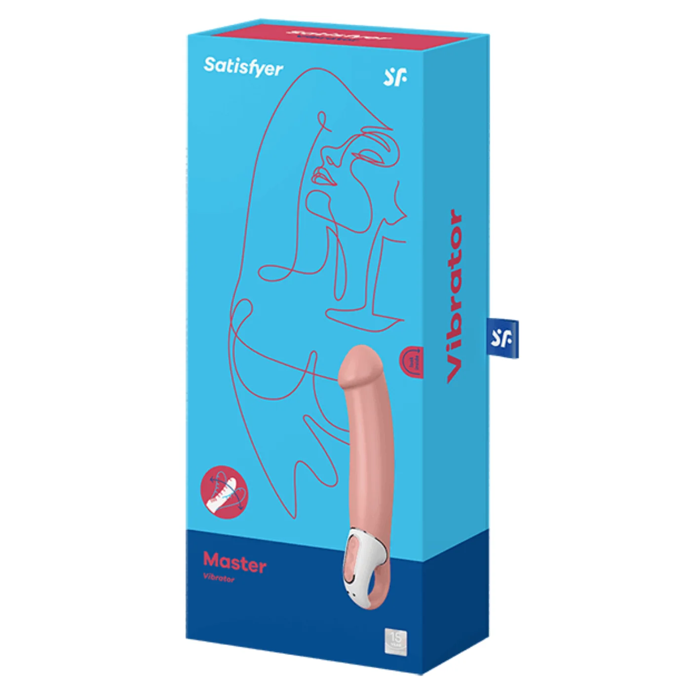 Satisfyer Master 振动器 12种振动功能 用于阴道快感