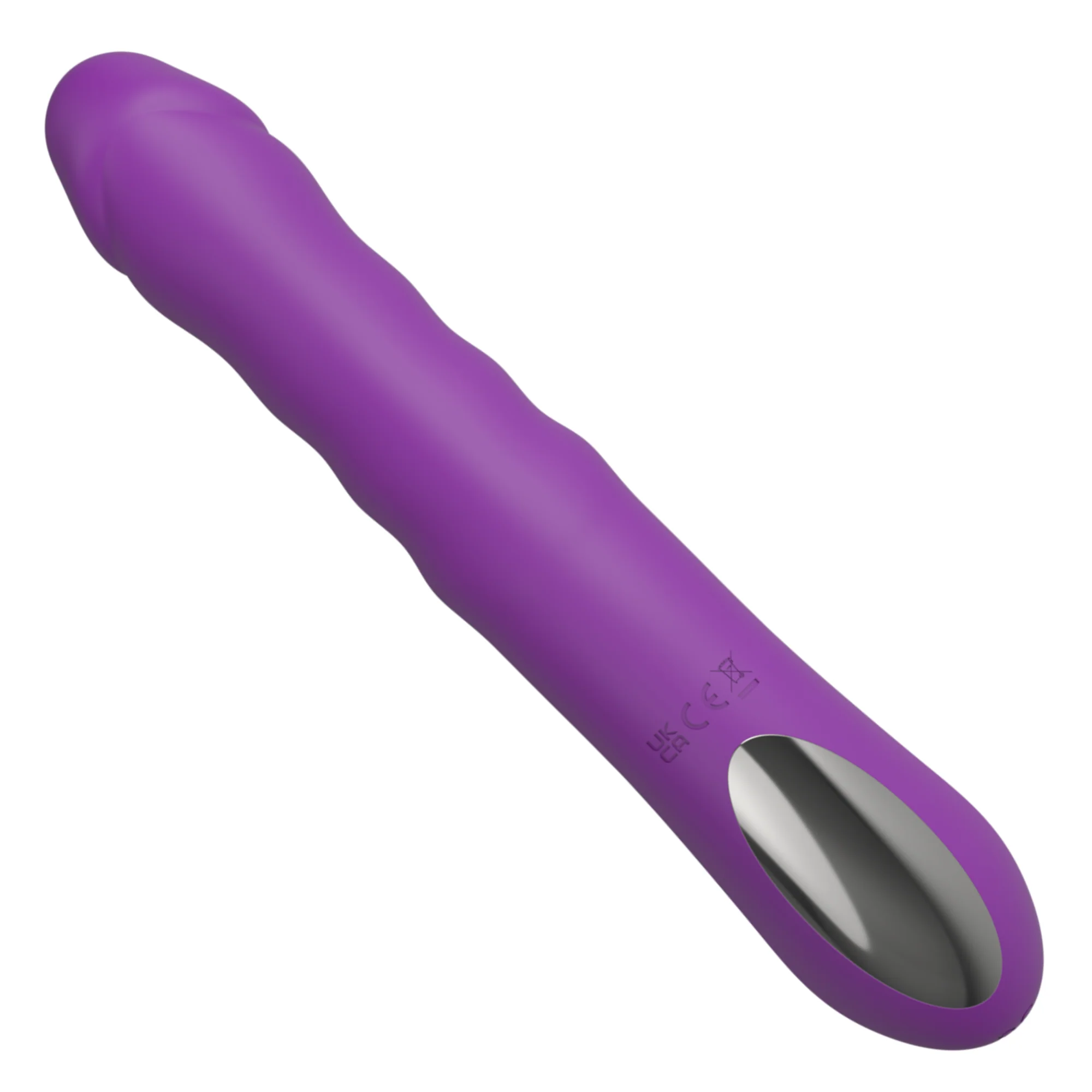 Suck and Thrust Dual Action Vibrator With Air Pulse and Thruster