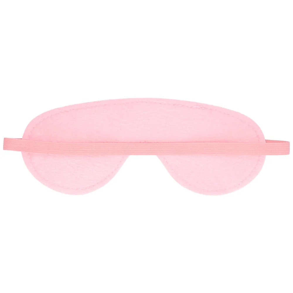 Sexy Faux Leather Bondage Blindfold, One Size Fits Most
