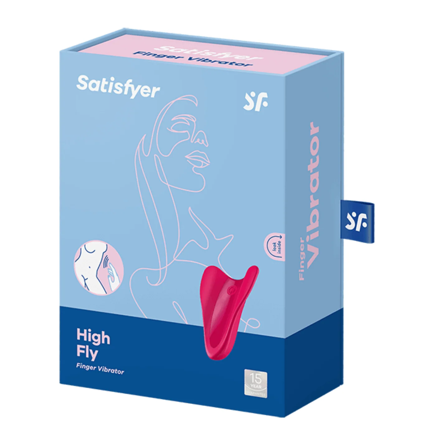 Satisfyer High Fly 指套振动器 用于外部快感