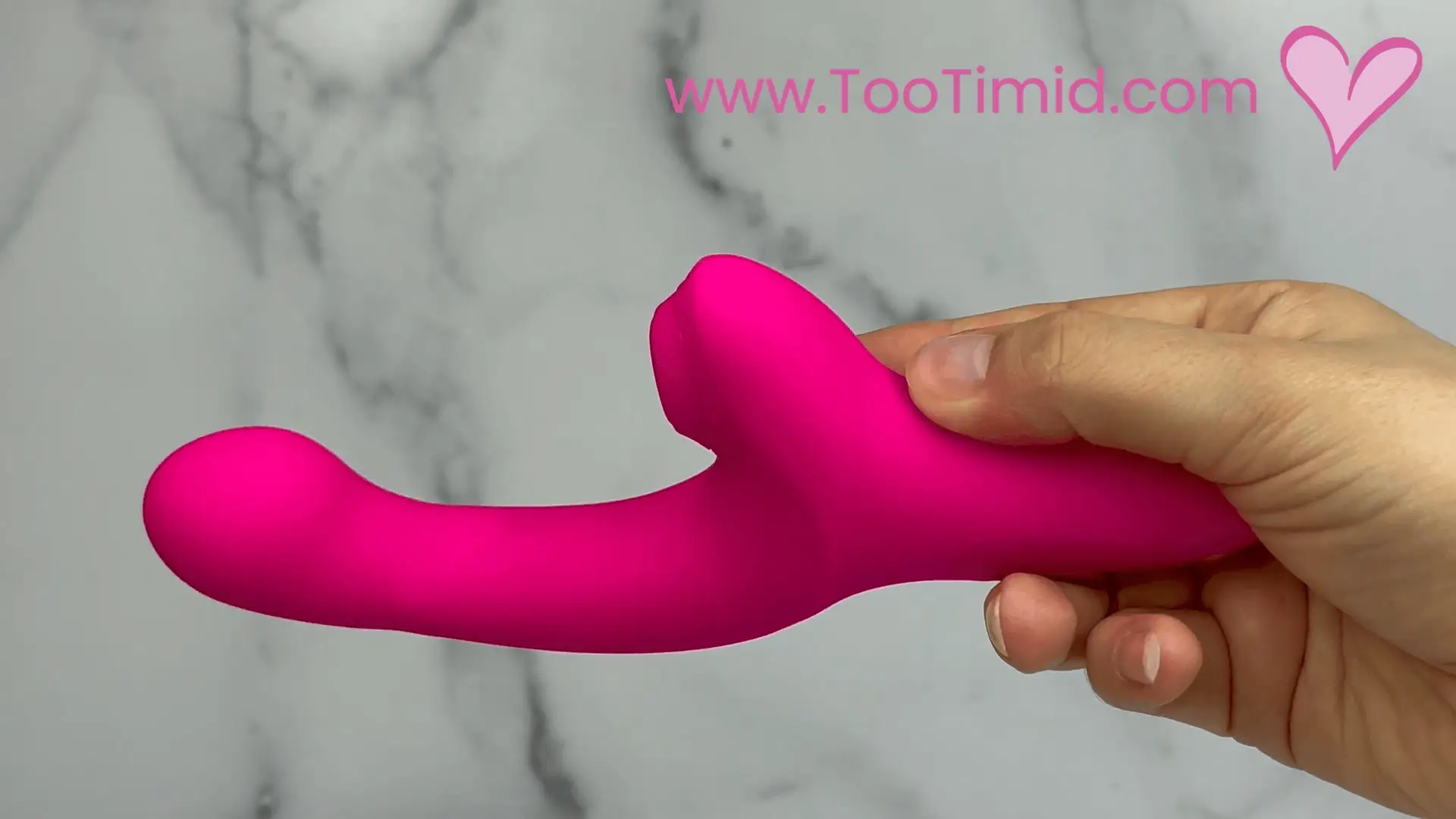 Thumping & Fingering Dual Action Vibrator - Fingers You Like A Lover!