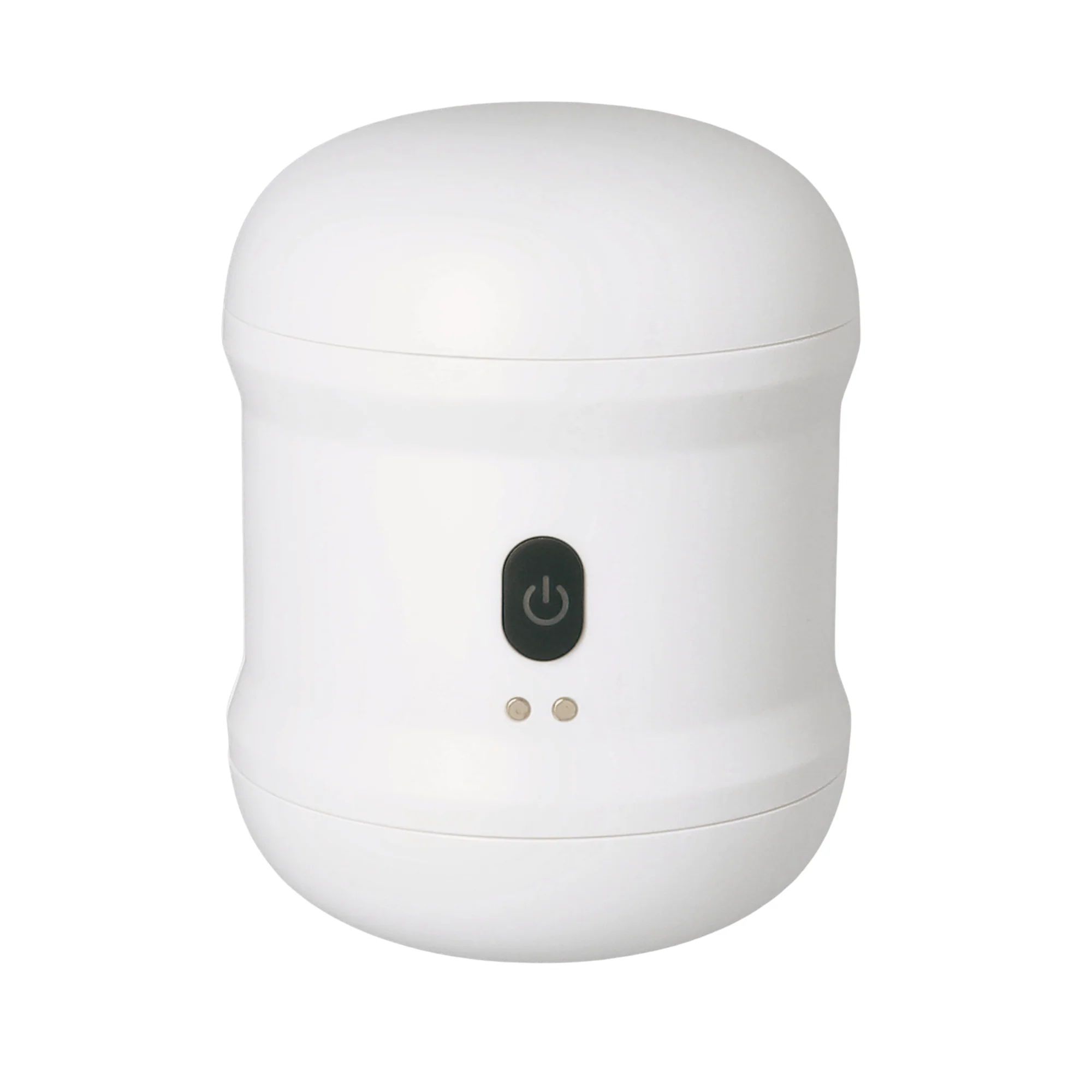 Open-Ended Vibrating Male Masturbator with Nubby Jelly Sleeve