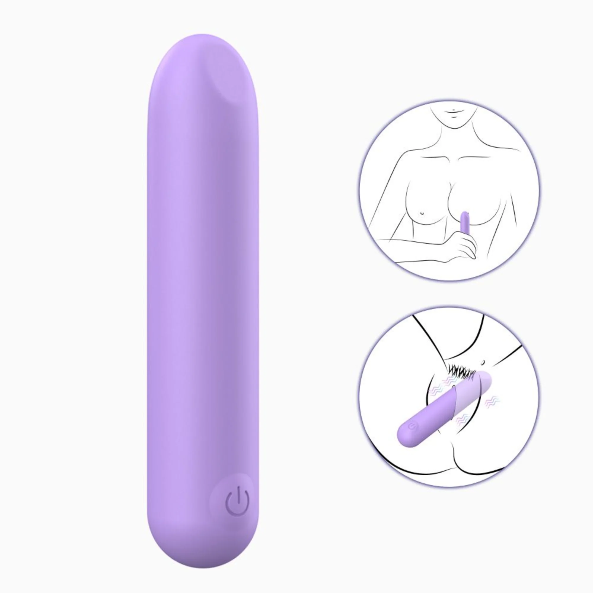 The Lover Bullet Vibe - 100% Waterproof & Rechargeable!