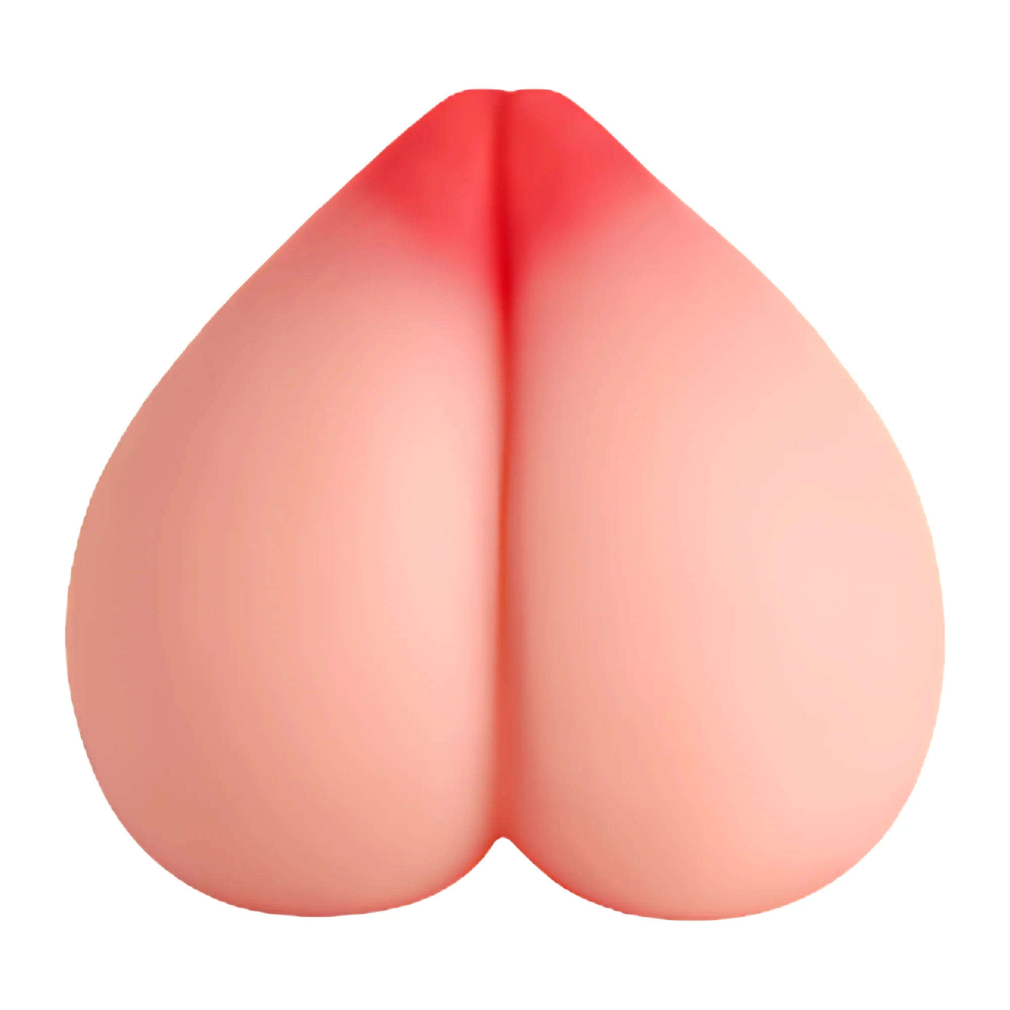 Tits & Ass Peach Masturbator With Dual POV Textured Sleeve