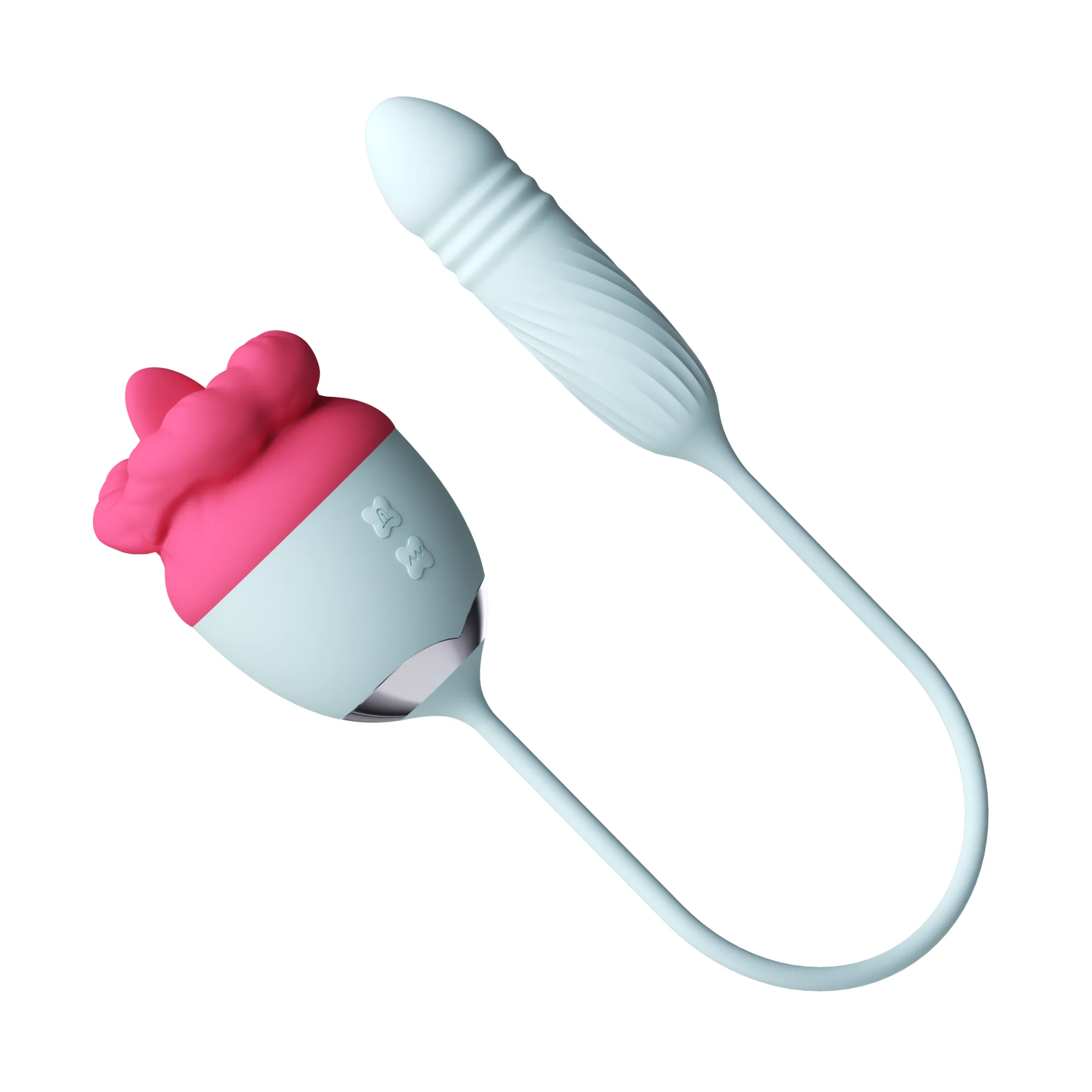 Pretty Pink Lips Flickering Tongue Toy with Thruster