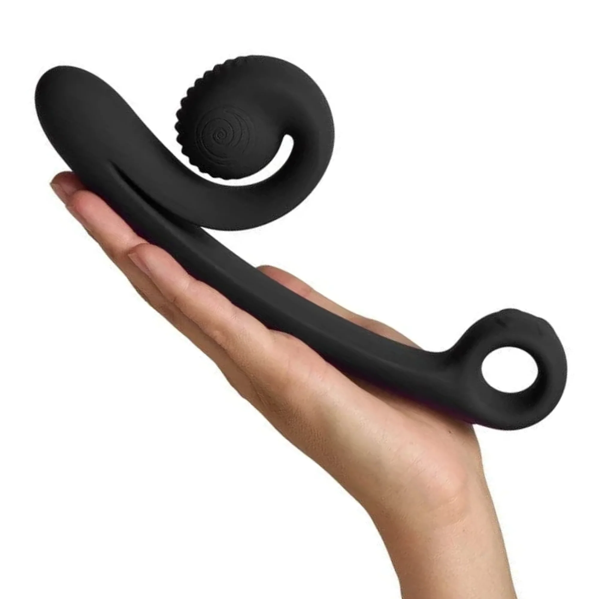 SVibe Snail CURVE Clit and G-Spot Dual Stimulator with Rolling Clit Head