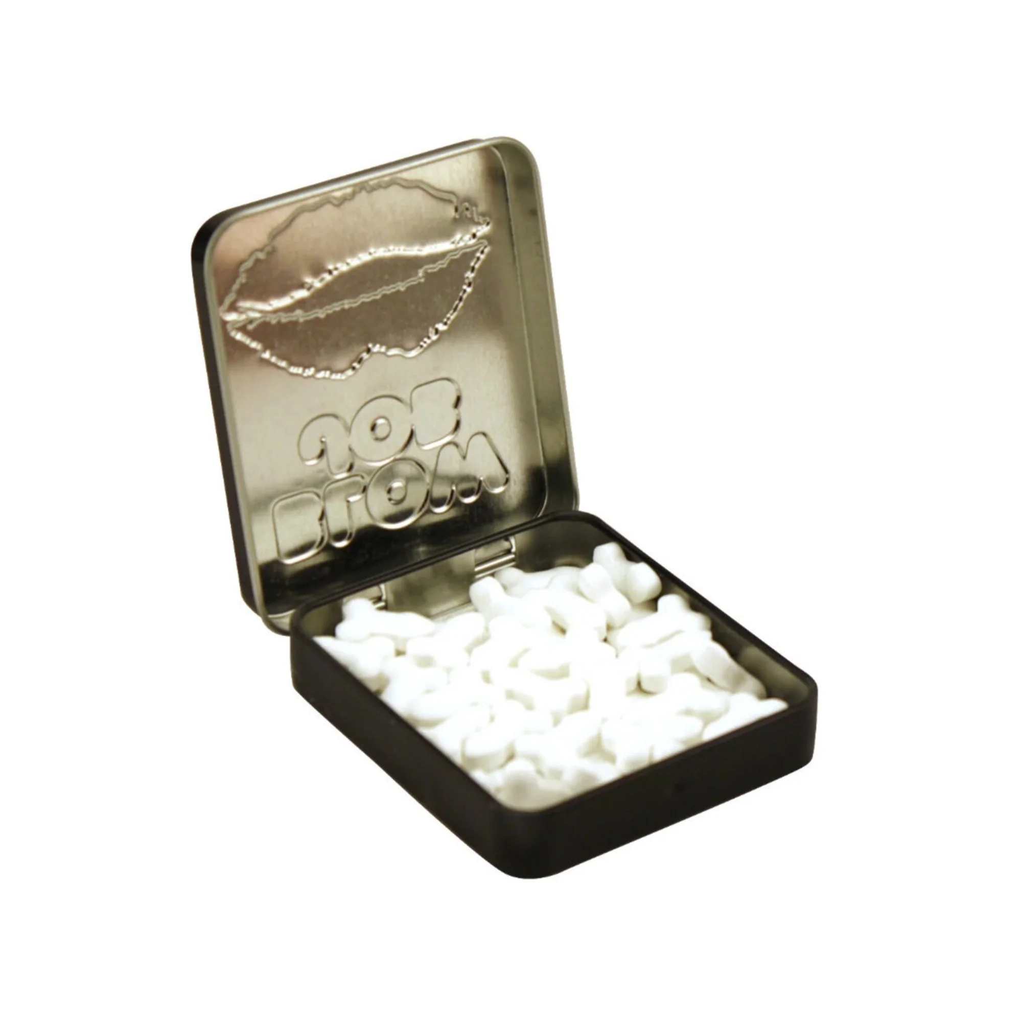 Willie-Shaped Blow Job Mints in a Pocket Tin, Cool Mint Flavor