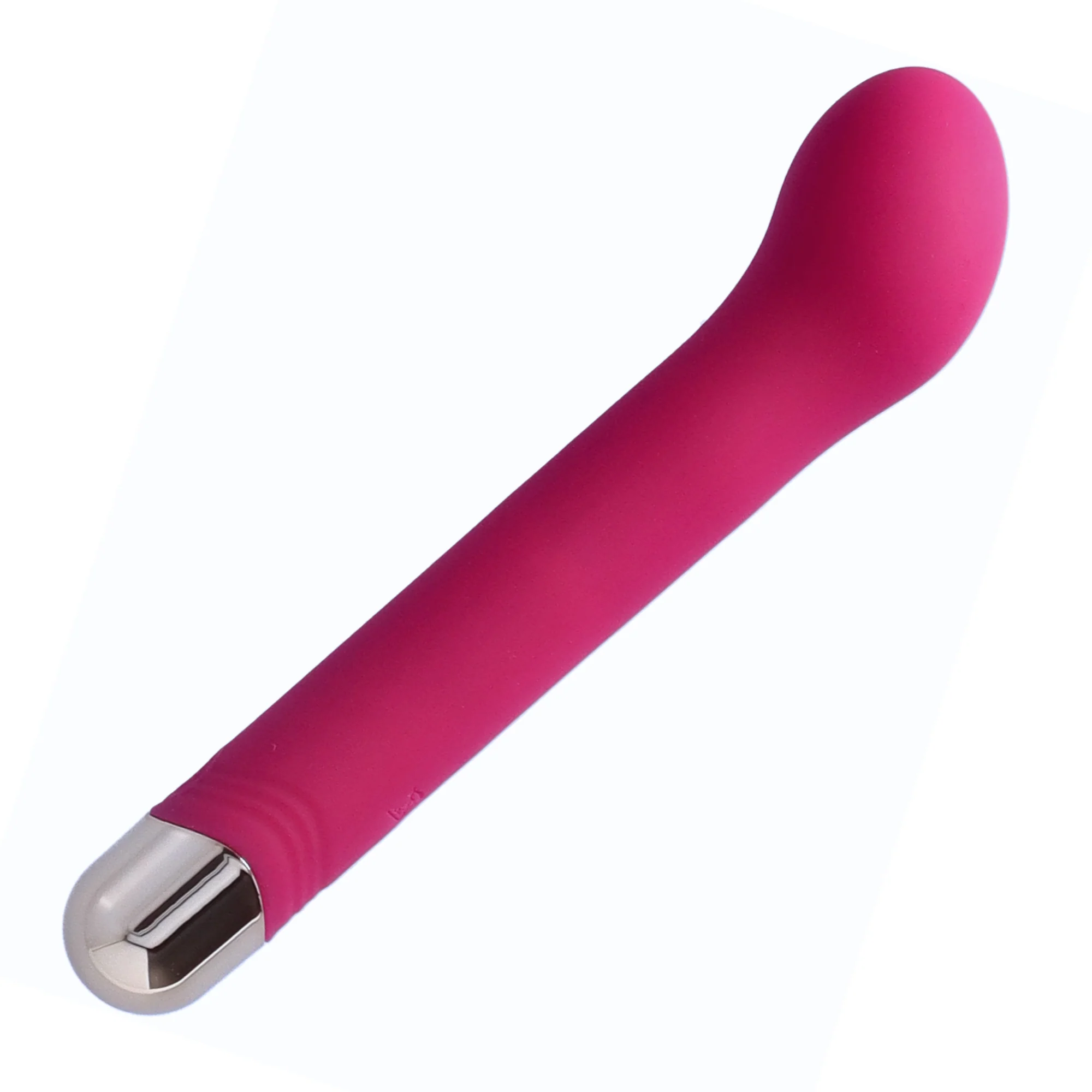 Krivka Silicone Power G-Spot Massager with Bulbed Tip and 9 Frequencies