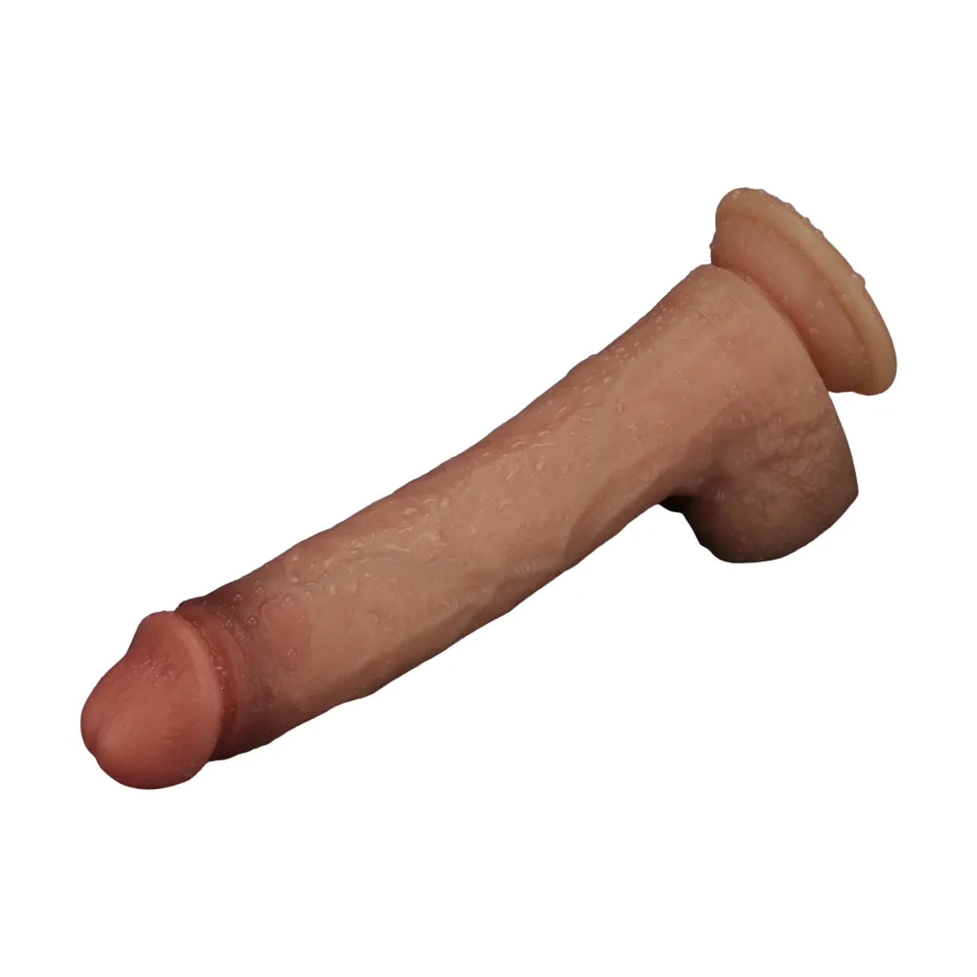 9" Sliding Skin Pro Dual Density Dildo - Experience Deep, Lifelike Penetration!