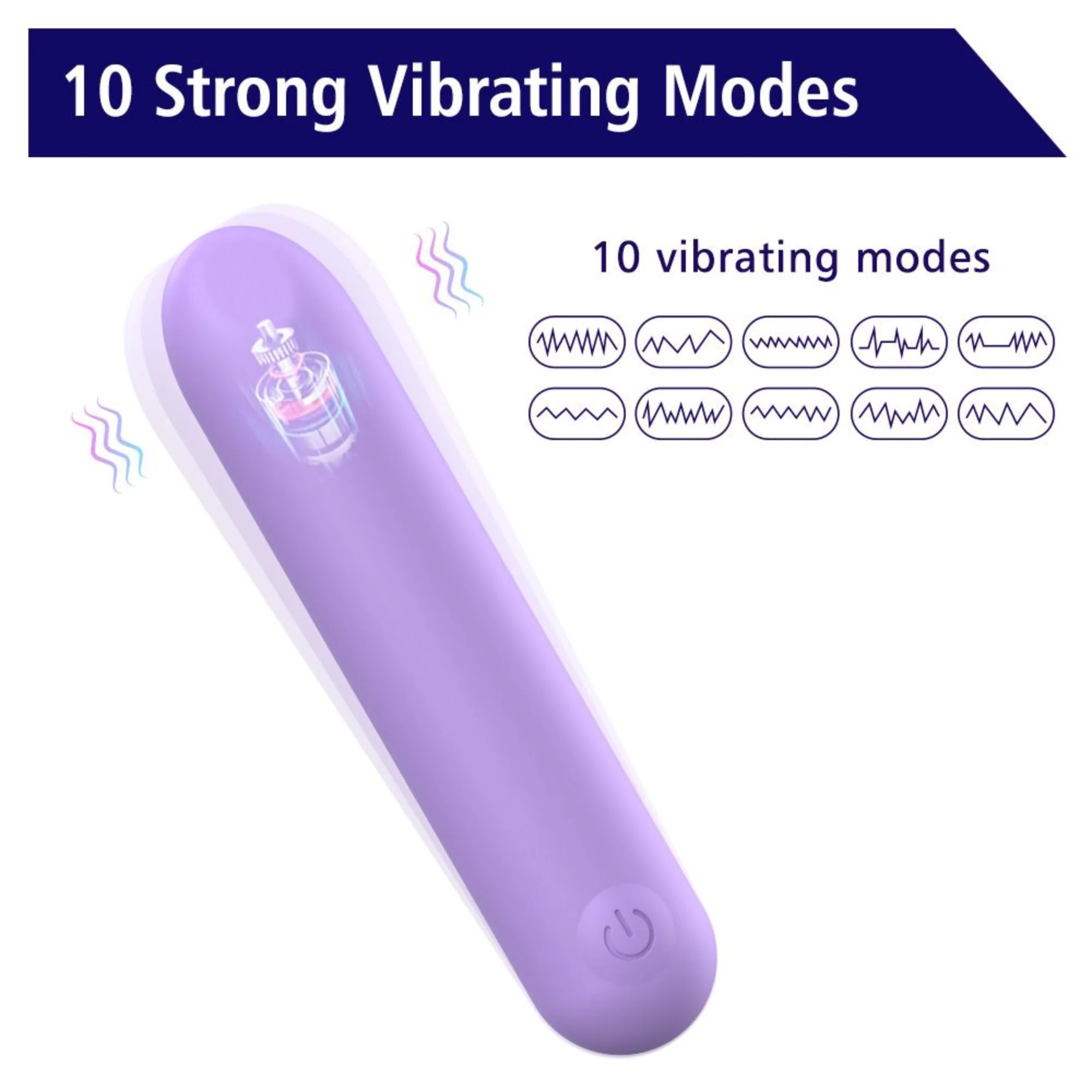 The Lover Bullet Vibe - 100% Waterproof & Rechargeable!