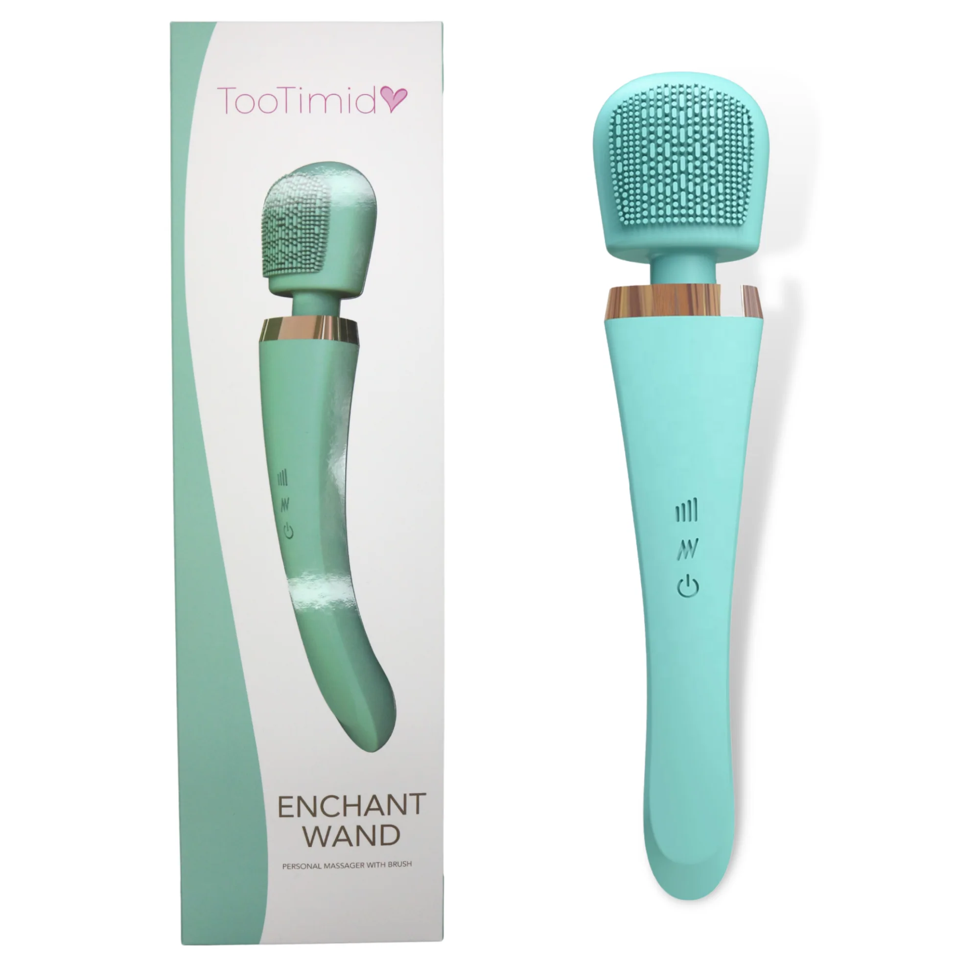 STRONG Cordless Body Massage Wand with 8 Speeds and 20 Patterns