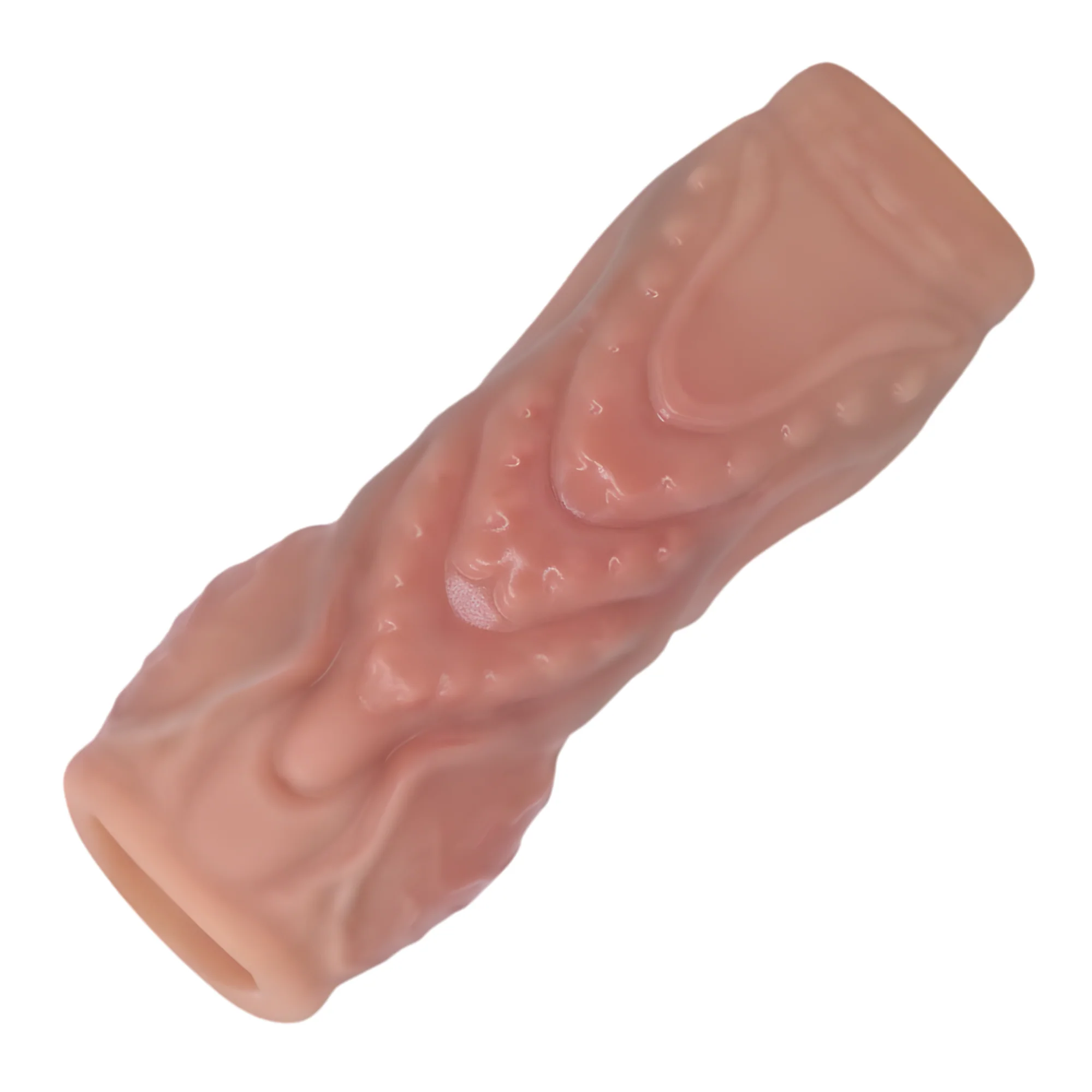 Fantasy Knotted Penis Sleeve - Gives You 1" of Extra Girth at the Base!