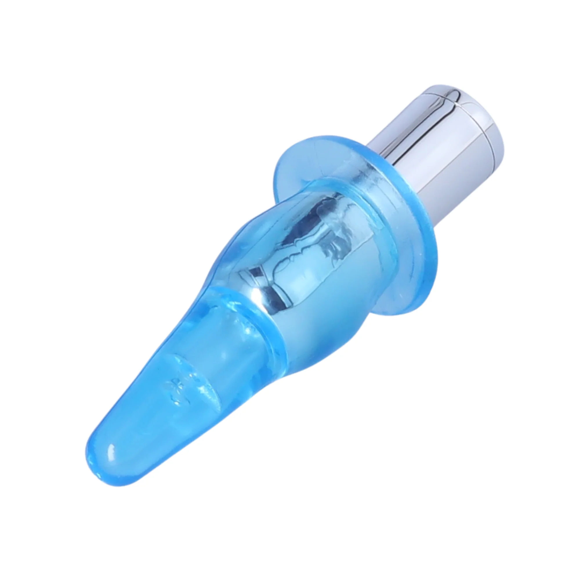 Rechargeable Vibrating Beginner Butt Plug with Tapered Jelly Tip