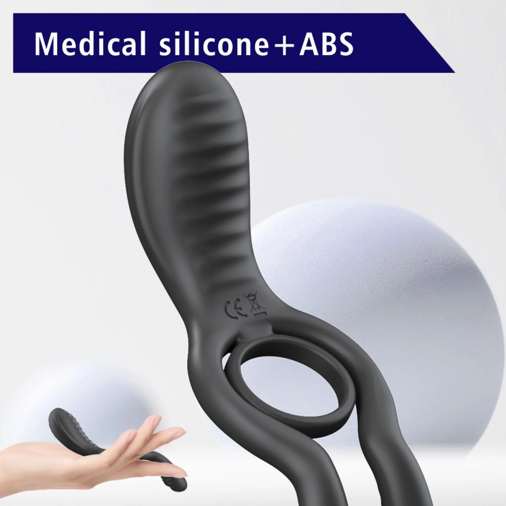The Dual-Action Clit & Ball Vibrating Cock Ring