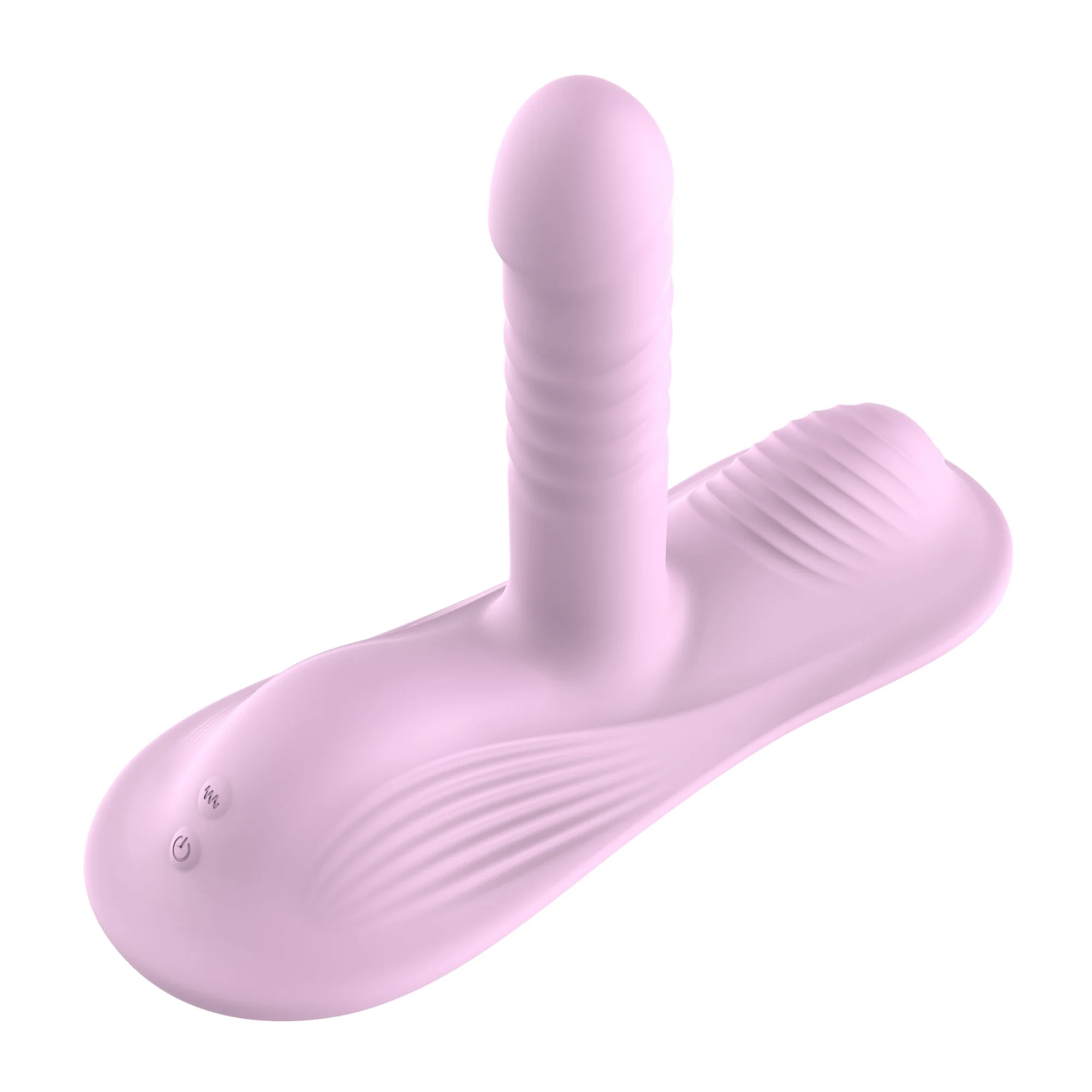 Thrusting Hands-free Vibrator - Incredible Dual Stimulation for Easy Blended 'O's!