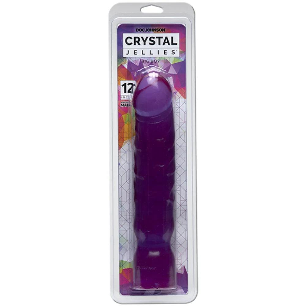 Crystal Jellies Big Boy Giant Girth Dildo by Doc Johnson