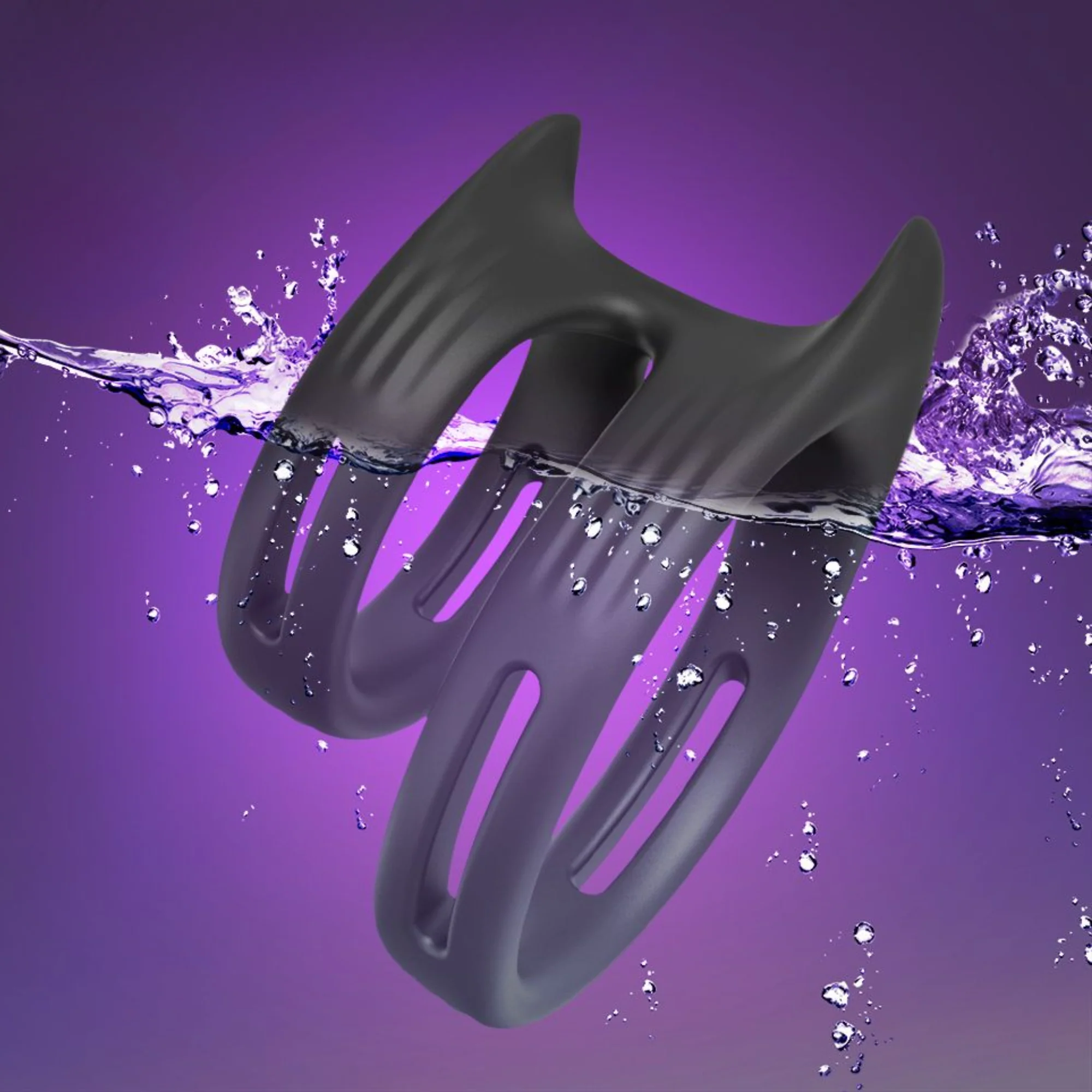 Thick Double Cock Ring - Unlock Powerful Stamina with Intense Finishes!