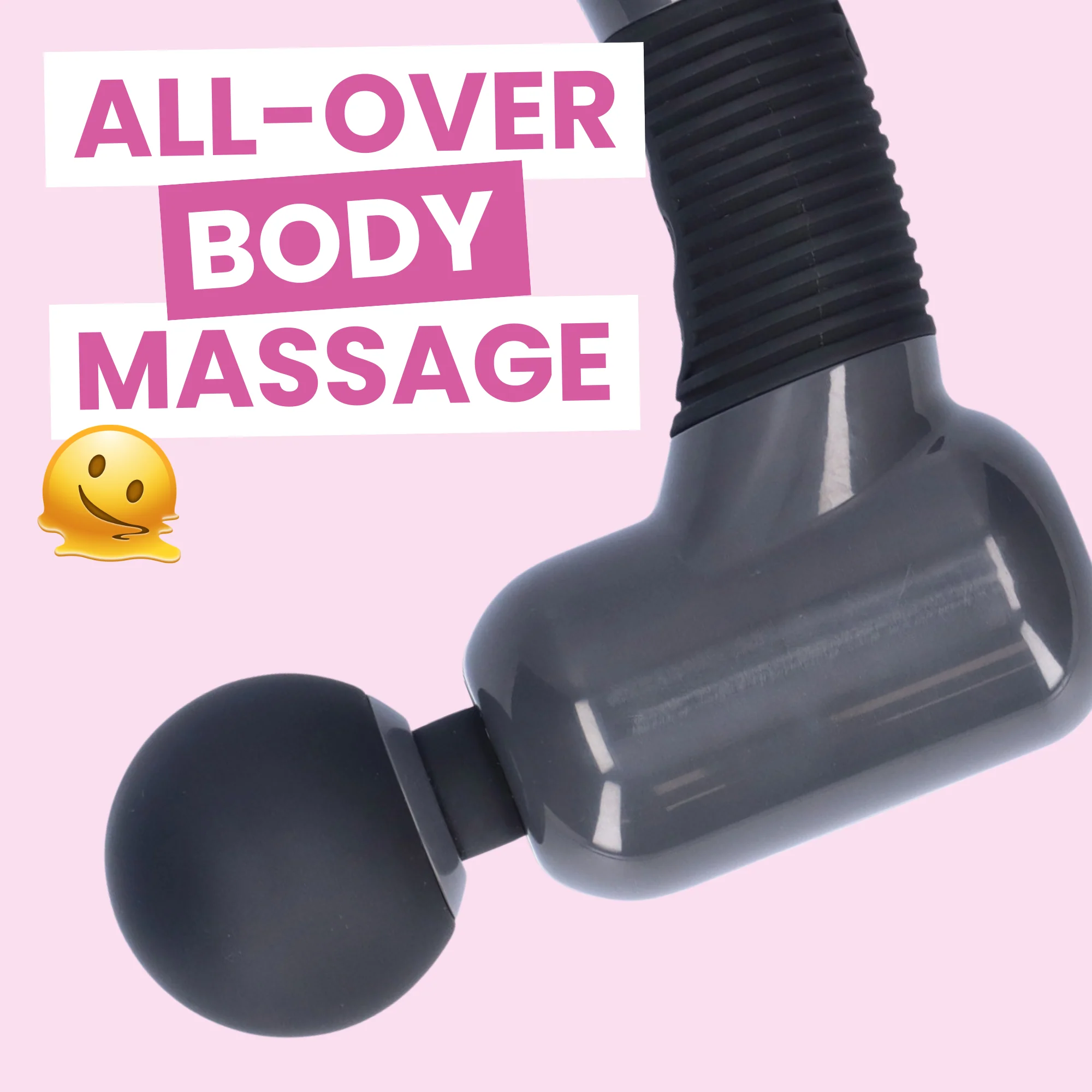 Pulse Rechargeable Handheld Body Muscle Massager for Tension Relief