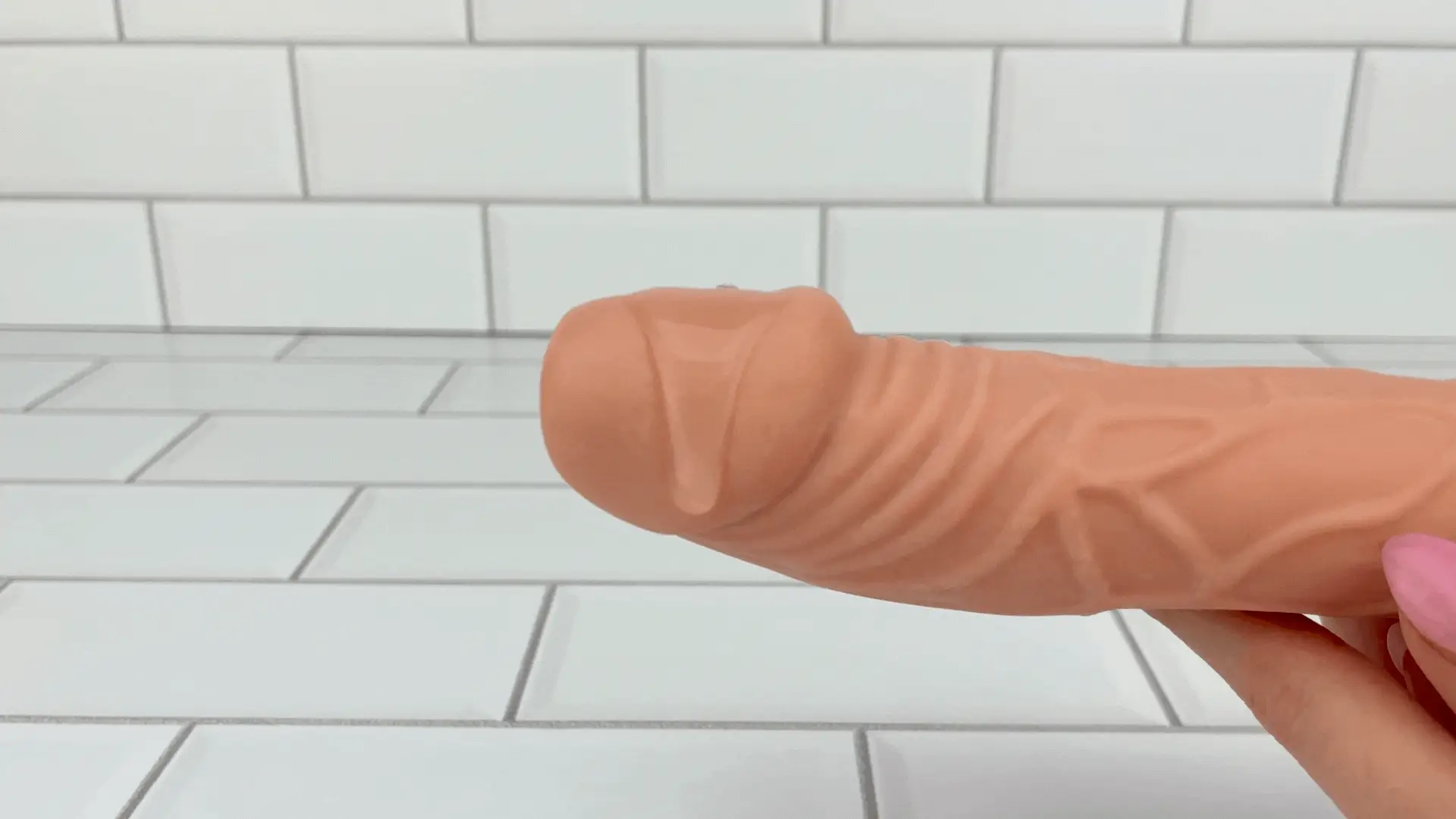 4 Piece Toy Kit - Dildo Vibe, Tongue Teaser, Vibrating Anal Beads and Sm. Toy Storage Bag!