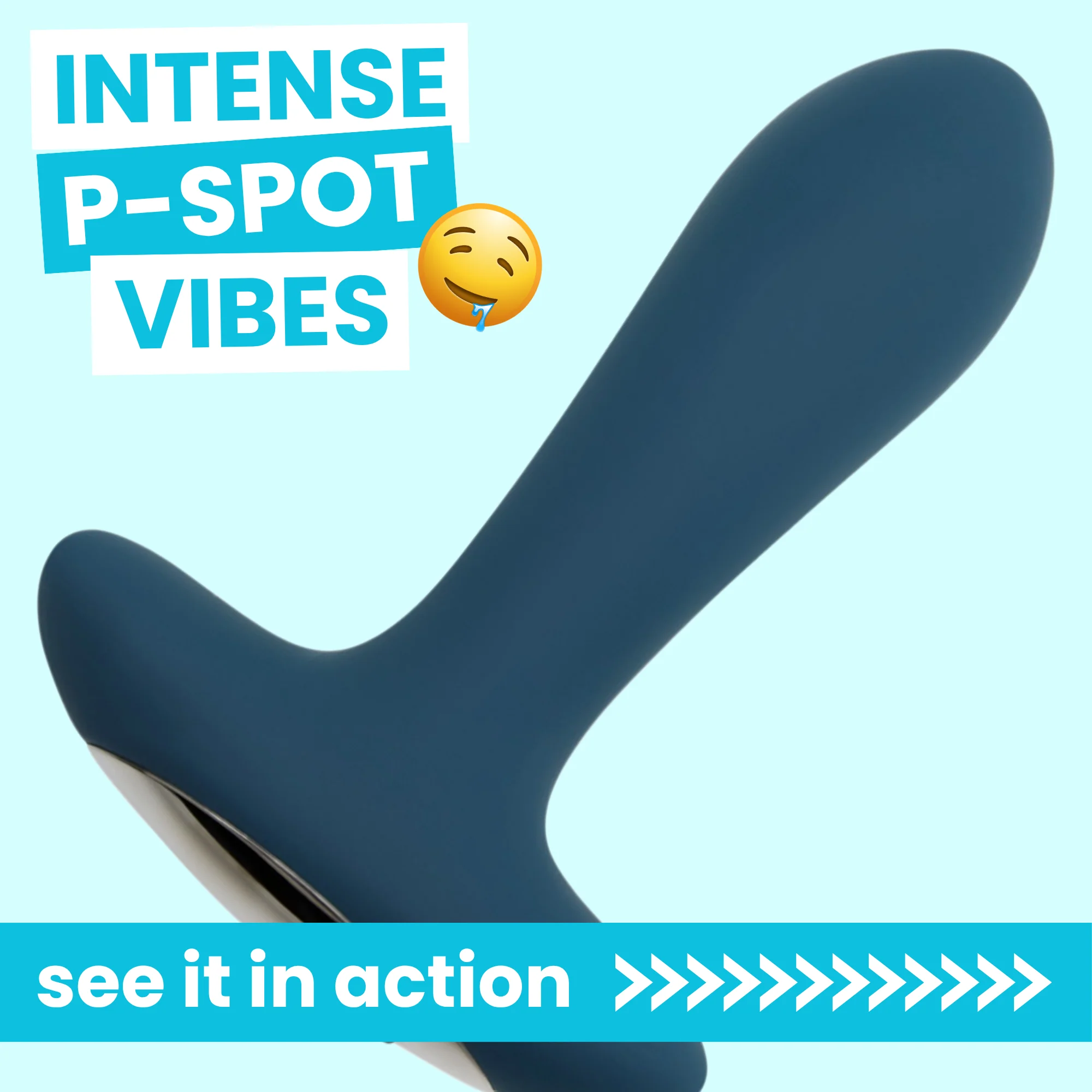 Perfect Plug Vibrating Silicone Anal Toy