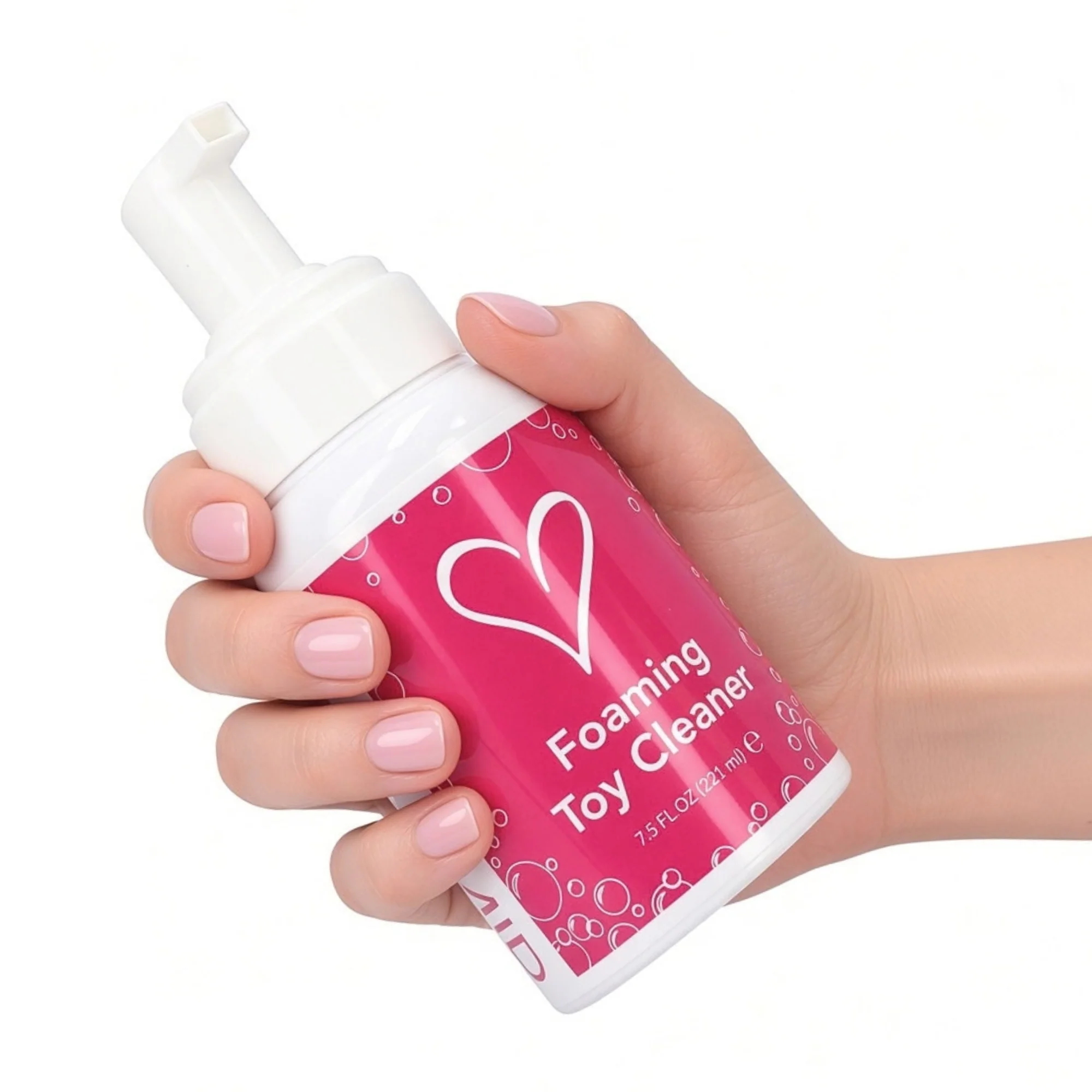 Foaming Antibacterial Toy Cleaner 7.5 fl oz Alcohol-Free Bottle