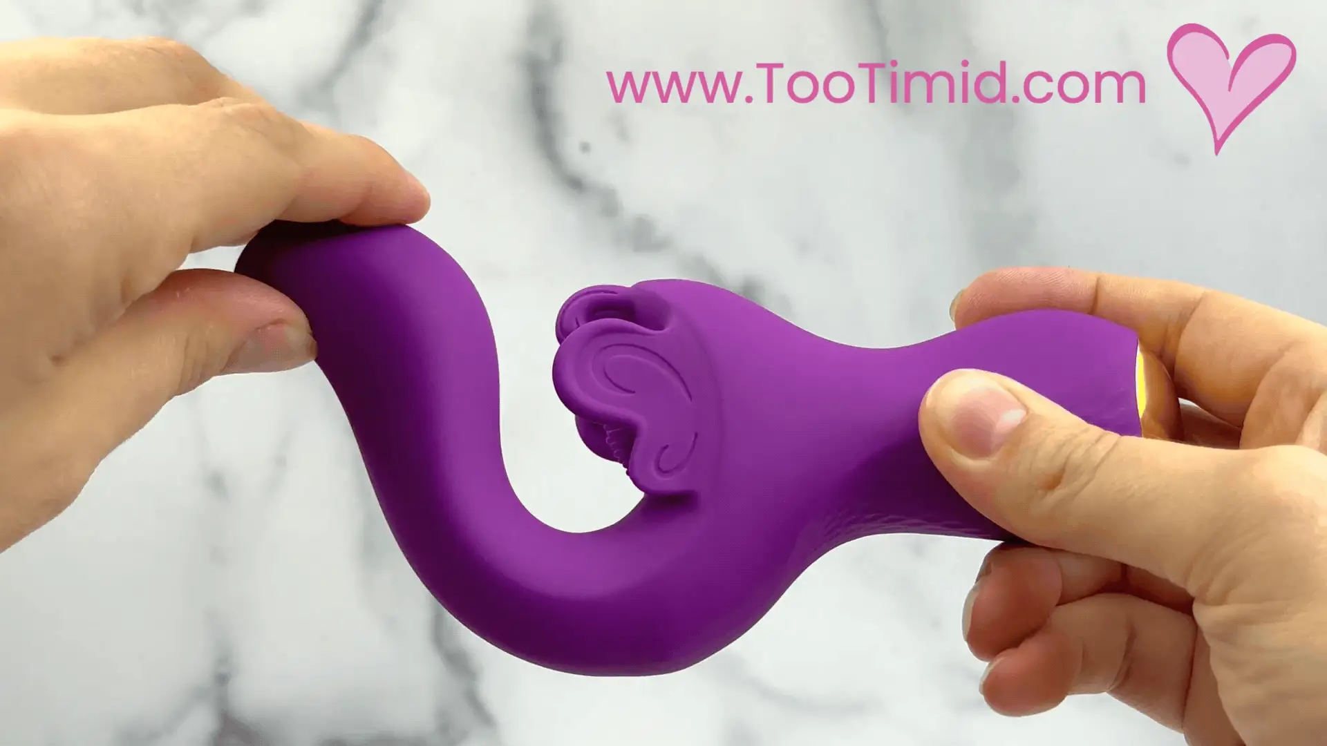 Fluttering Bliss Silicone Dual Action Butterfly Vibrator Waterproof Vibe