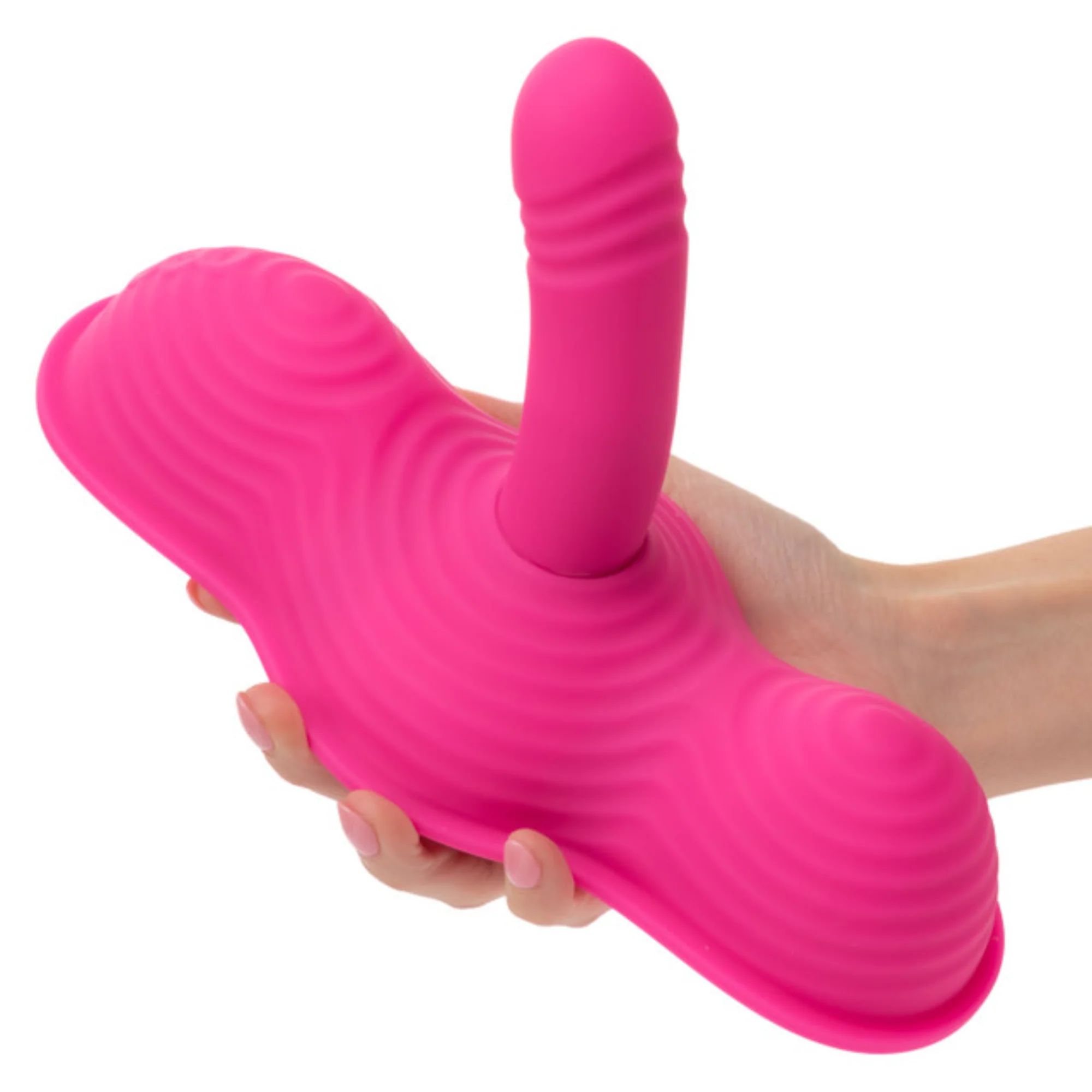 Triple Rider Remote Control Ecstasy Rumbler Grinder - Over 1,000 Vibe Combos For Hands-Free Grinding & G-Spot Teasing!