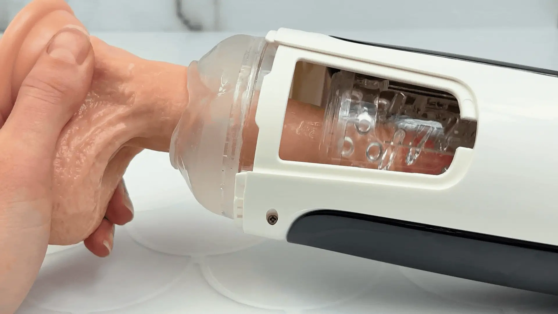 Jolie Hands-Free Thrusting & Rotating Masturbator - It Moans!