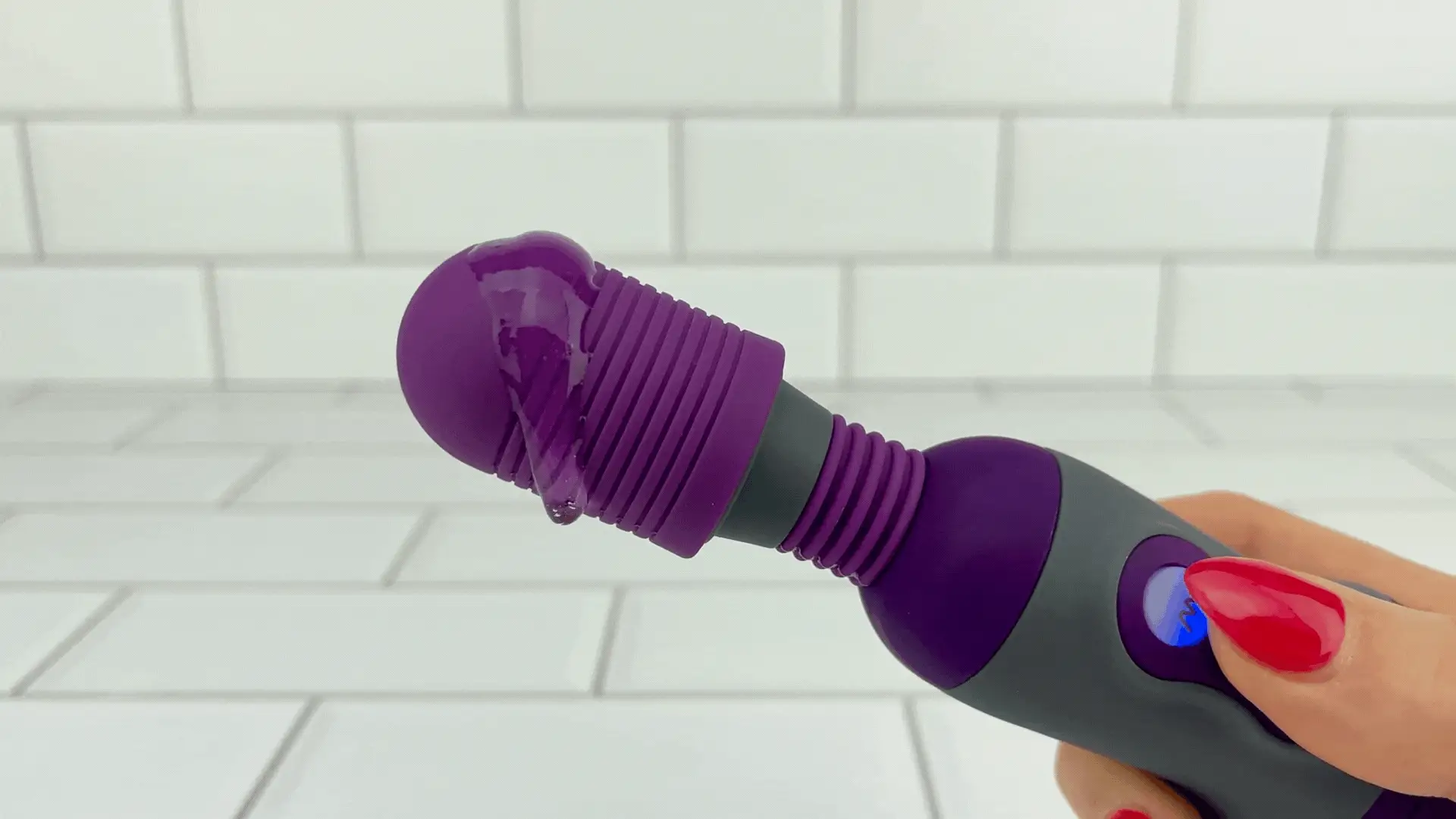 Mini Handheld Personal Wand Massager with 10 Vibration Patterns