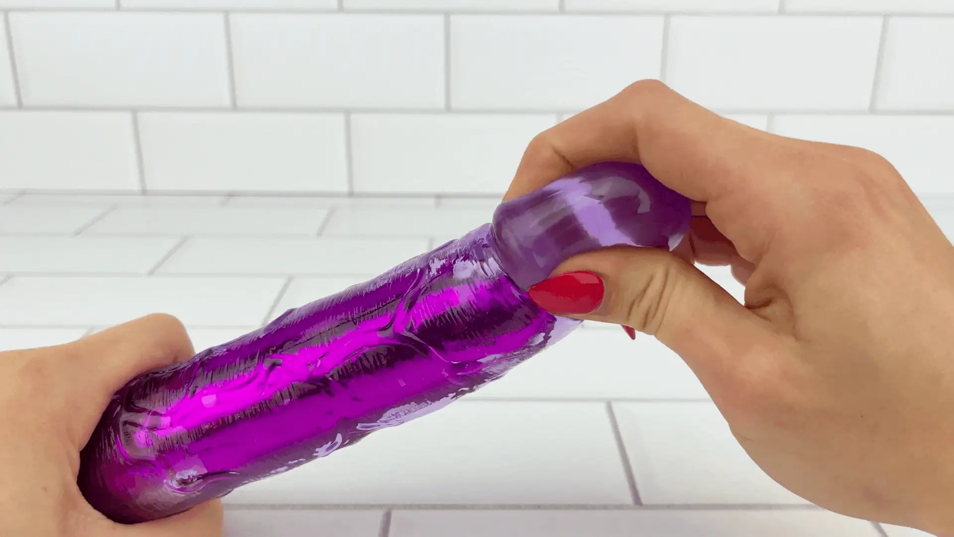 8 Inch Long Deep Penetration Vibrating Dildo for G-Spot Play