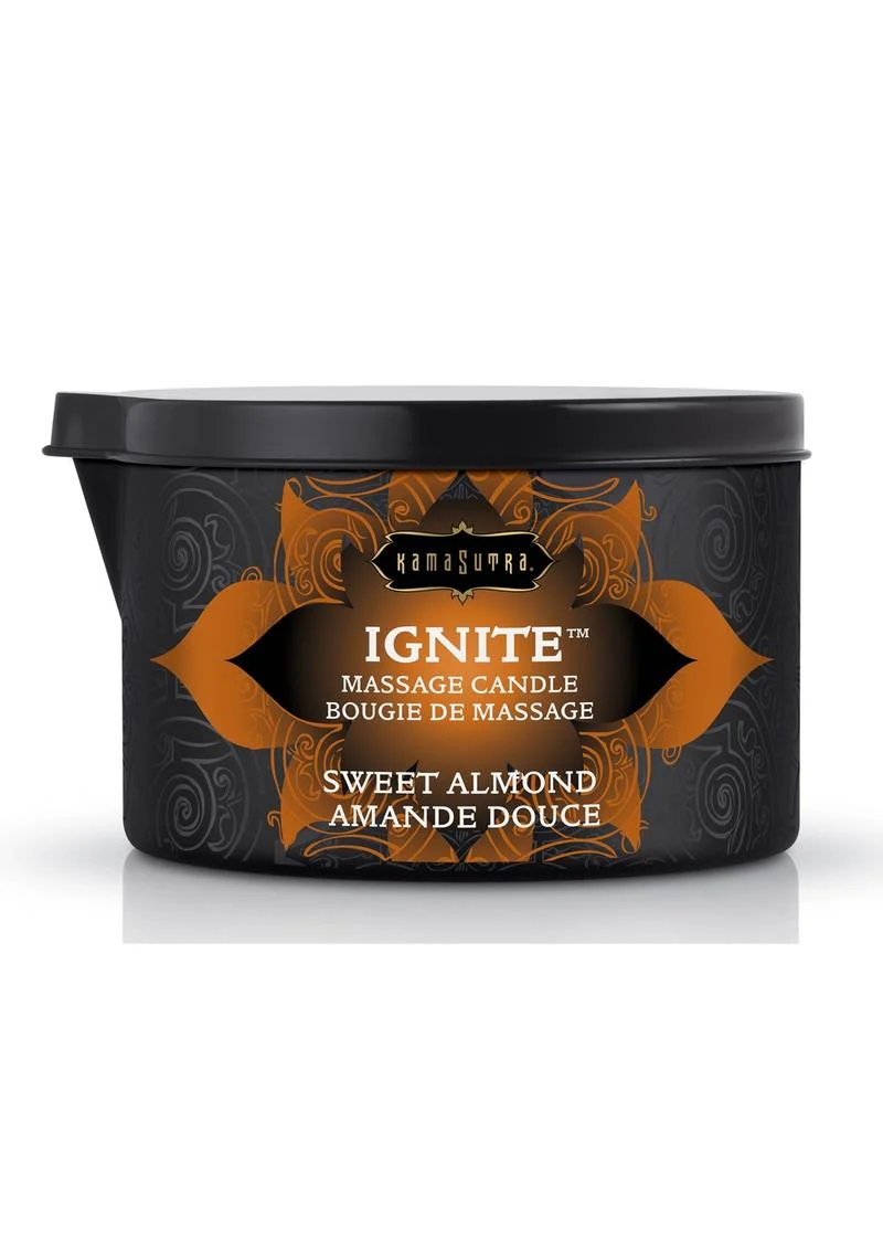 Kama Sutra Ignite 按摩蜡烛，含椰子油与乳木果油