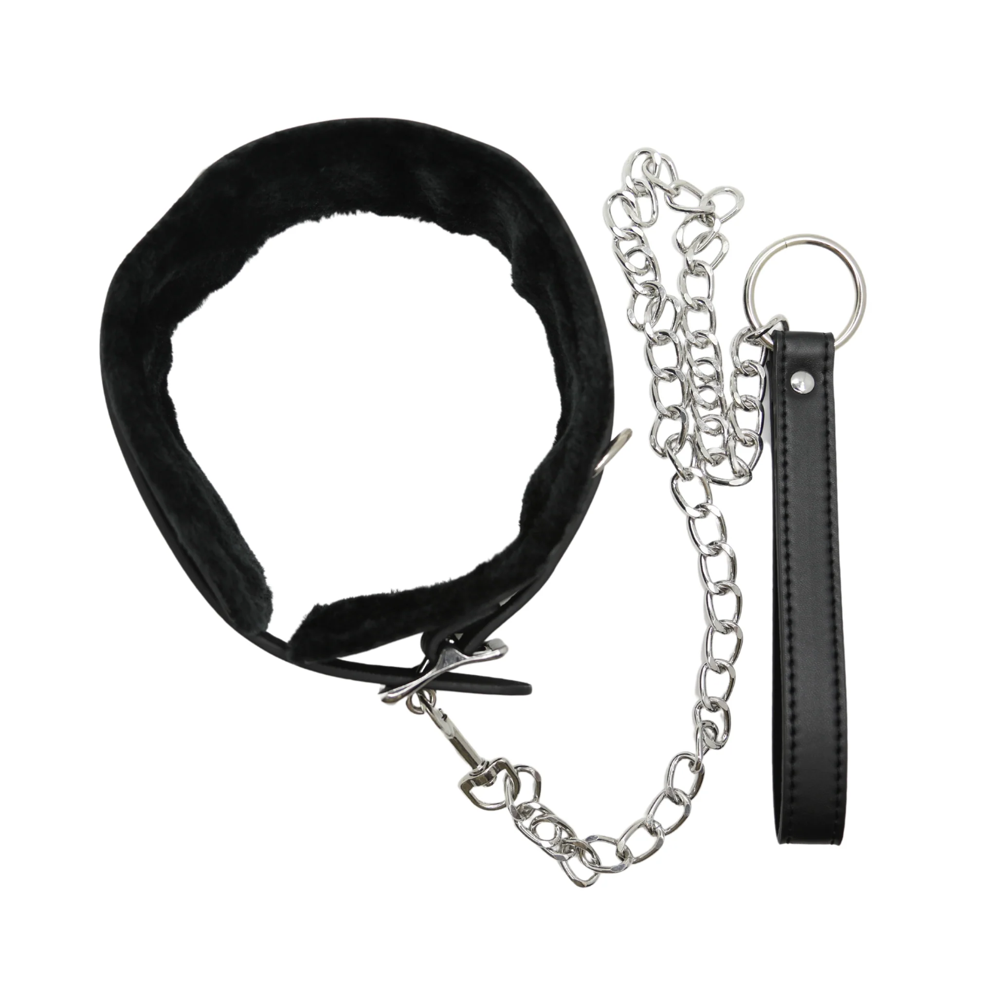 Fetish Bondage Collar and Leash Set for Roleplay