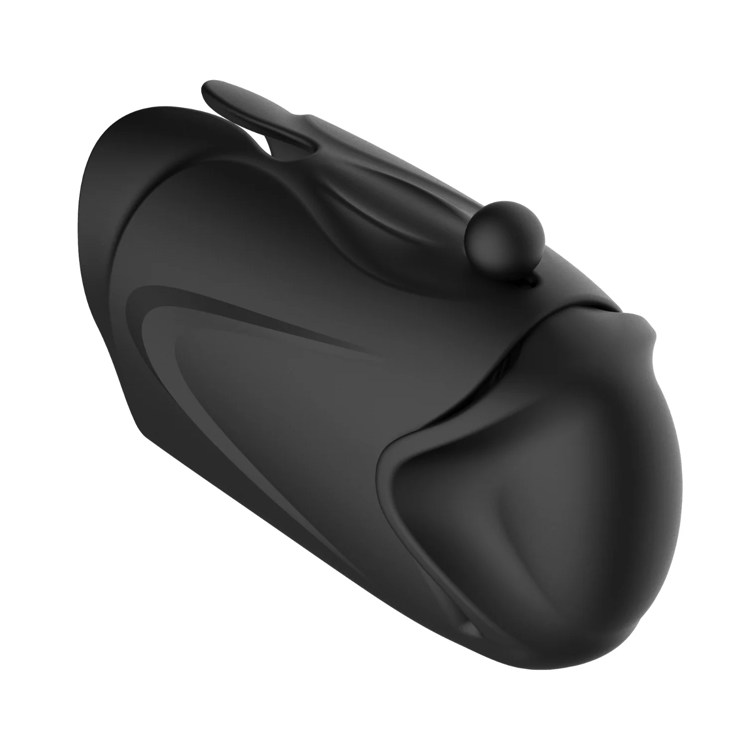 Heated Vibrating Penis Tip F-Spot Massager for Solo and Couples Play