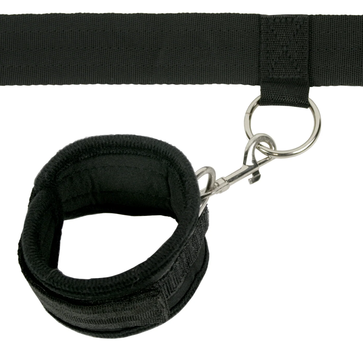 Under the Bed Bondage Restraint System with Padded Quick Release Cuffs