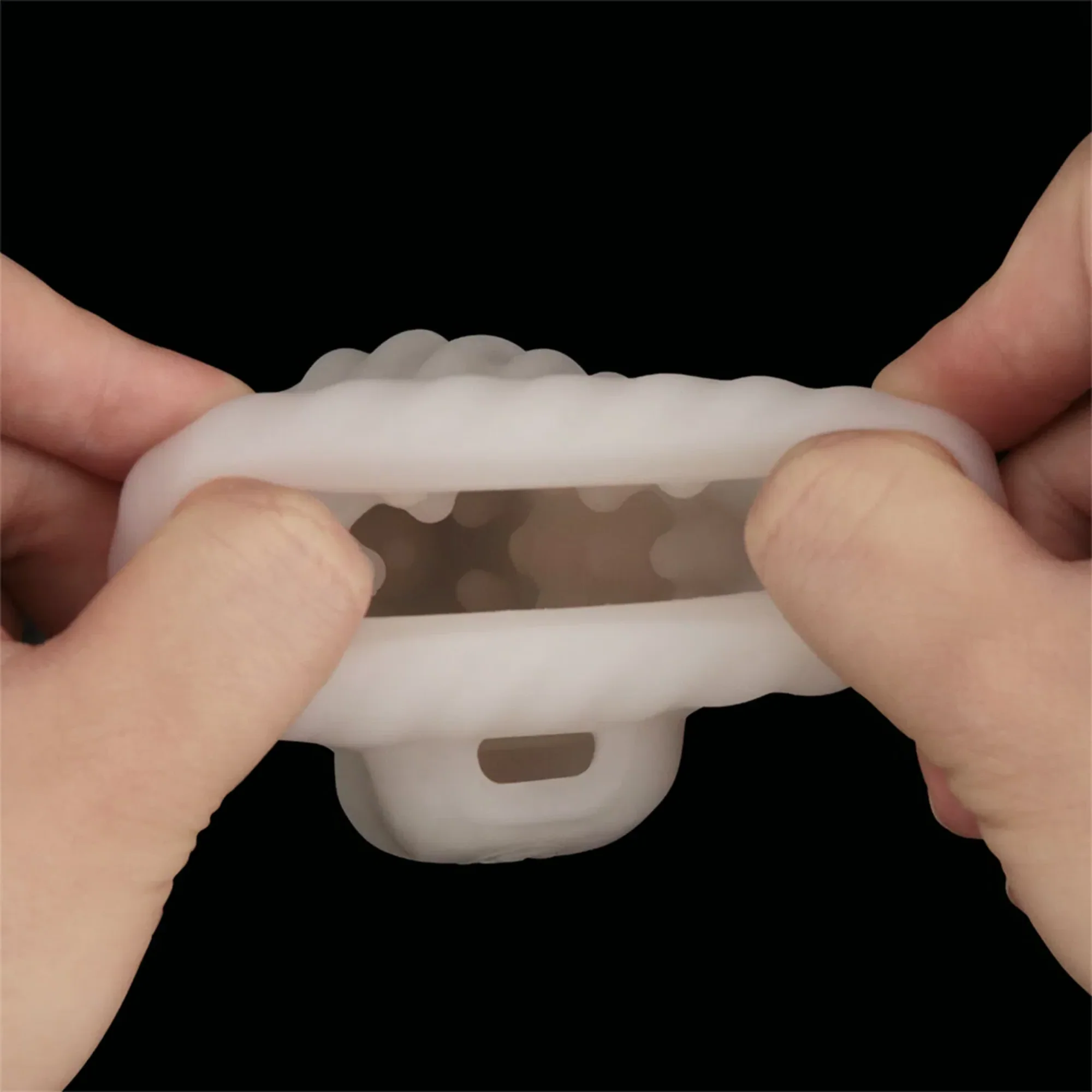 Knights Ring Vibrating Dual Purpose Sleeve-Spiral