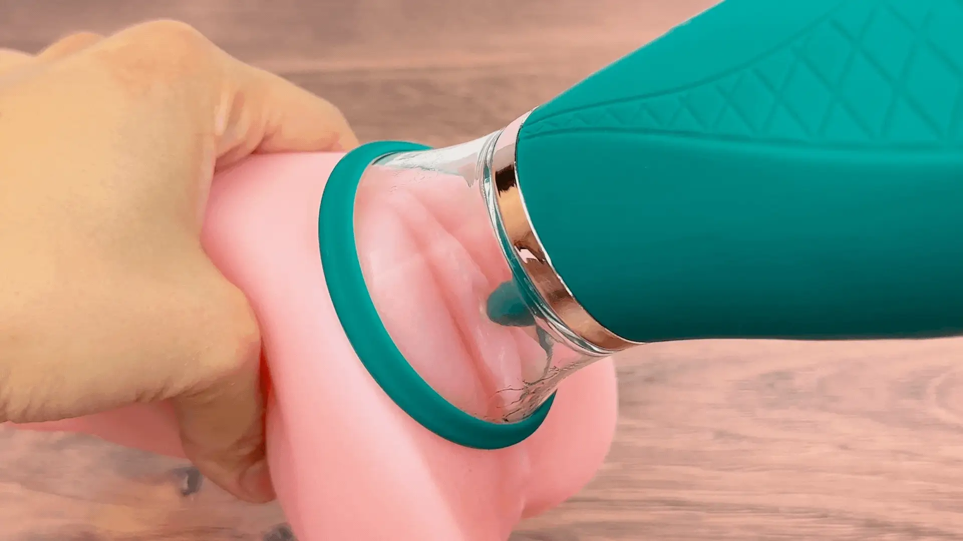 Ikshana Clit Licking and Sucking Tongue Handheld Clit Pump