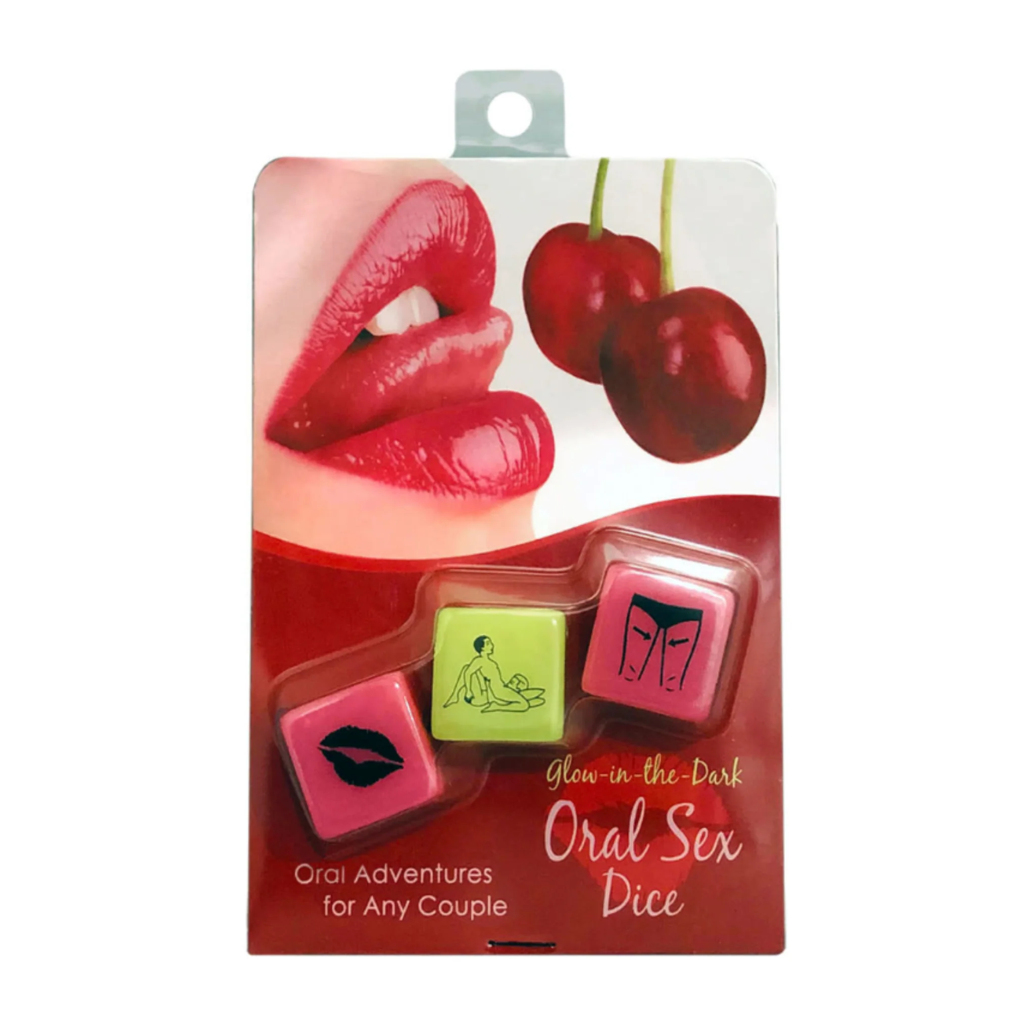 Glow-In-The-Dark Oral Sex Dice Game for Couples with 3 Dice