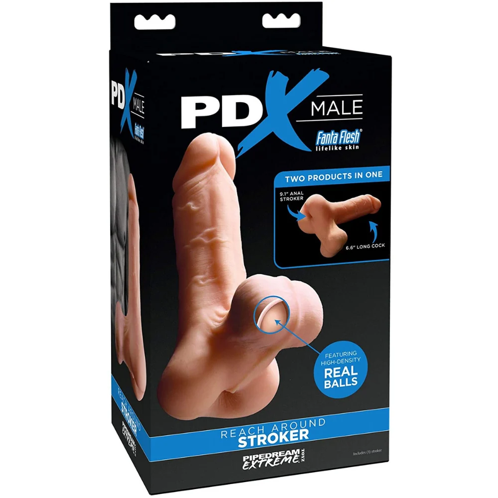 Ultra Real Feel Rideable Male Stroker with Weighted Balls