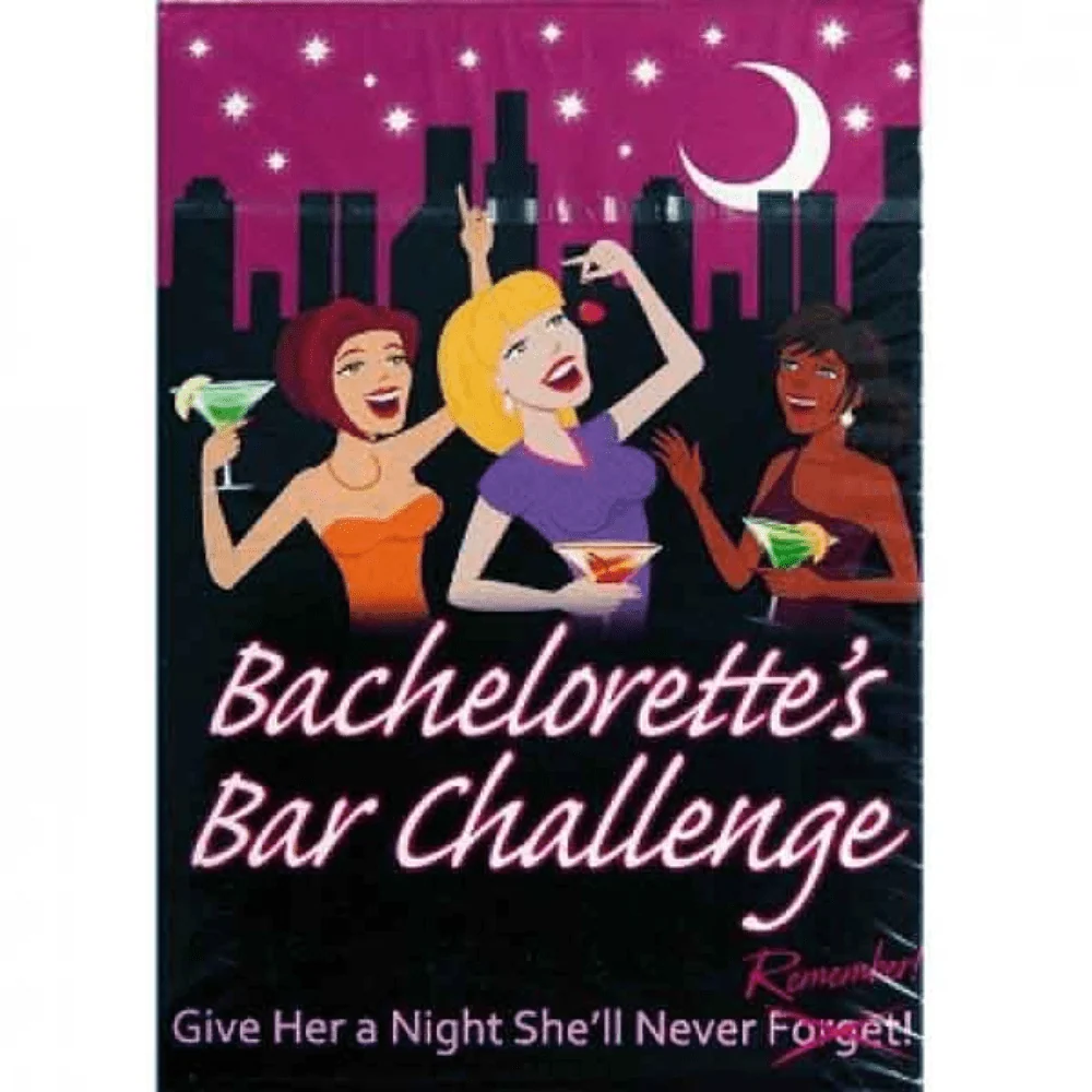 Bachelorettes Bar Challenge Cards 52 Dare Cards for a Night Out