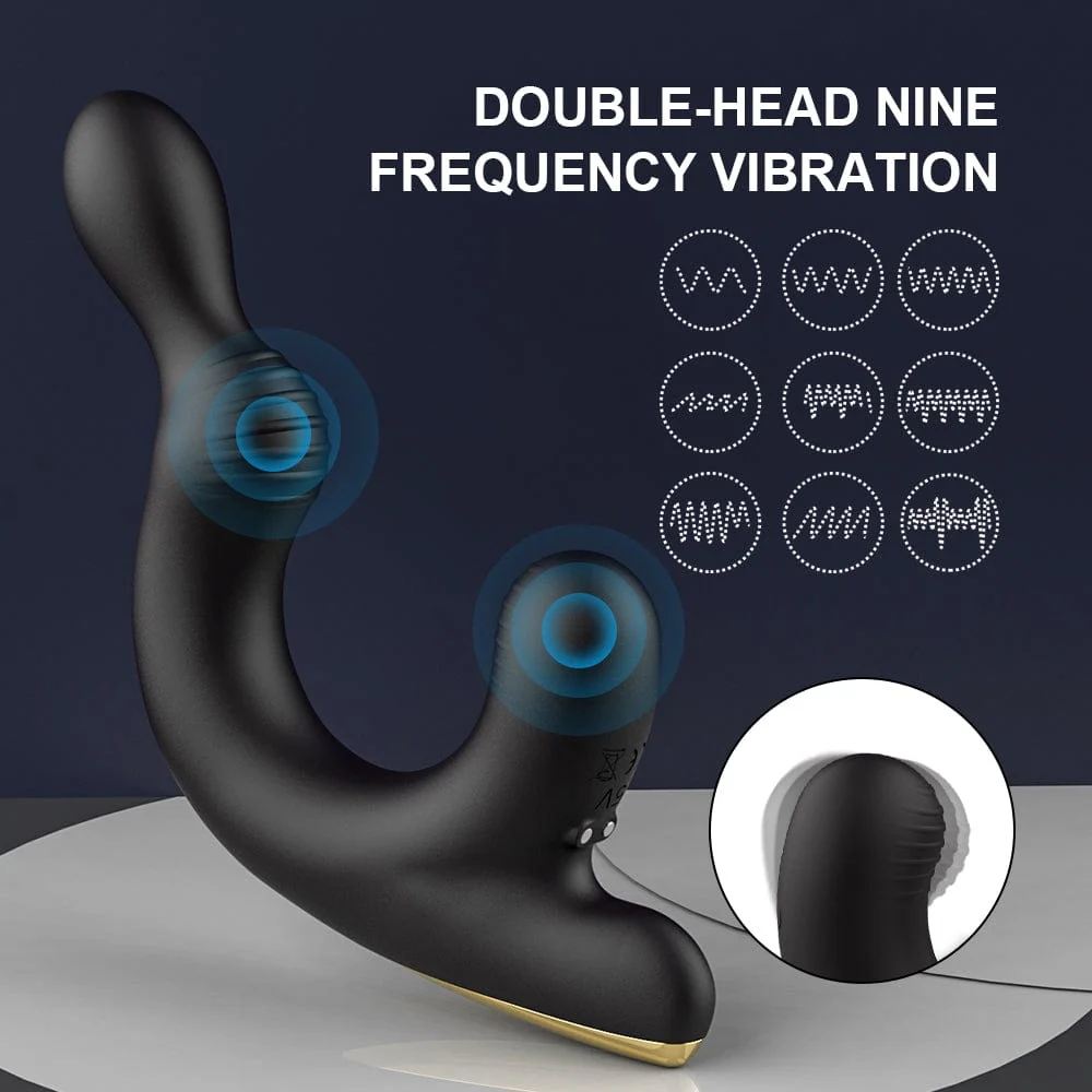 Zorg Adjustable Prostate & Ball Massager with 9 Vibration Modes