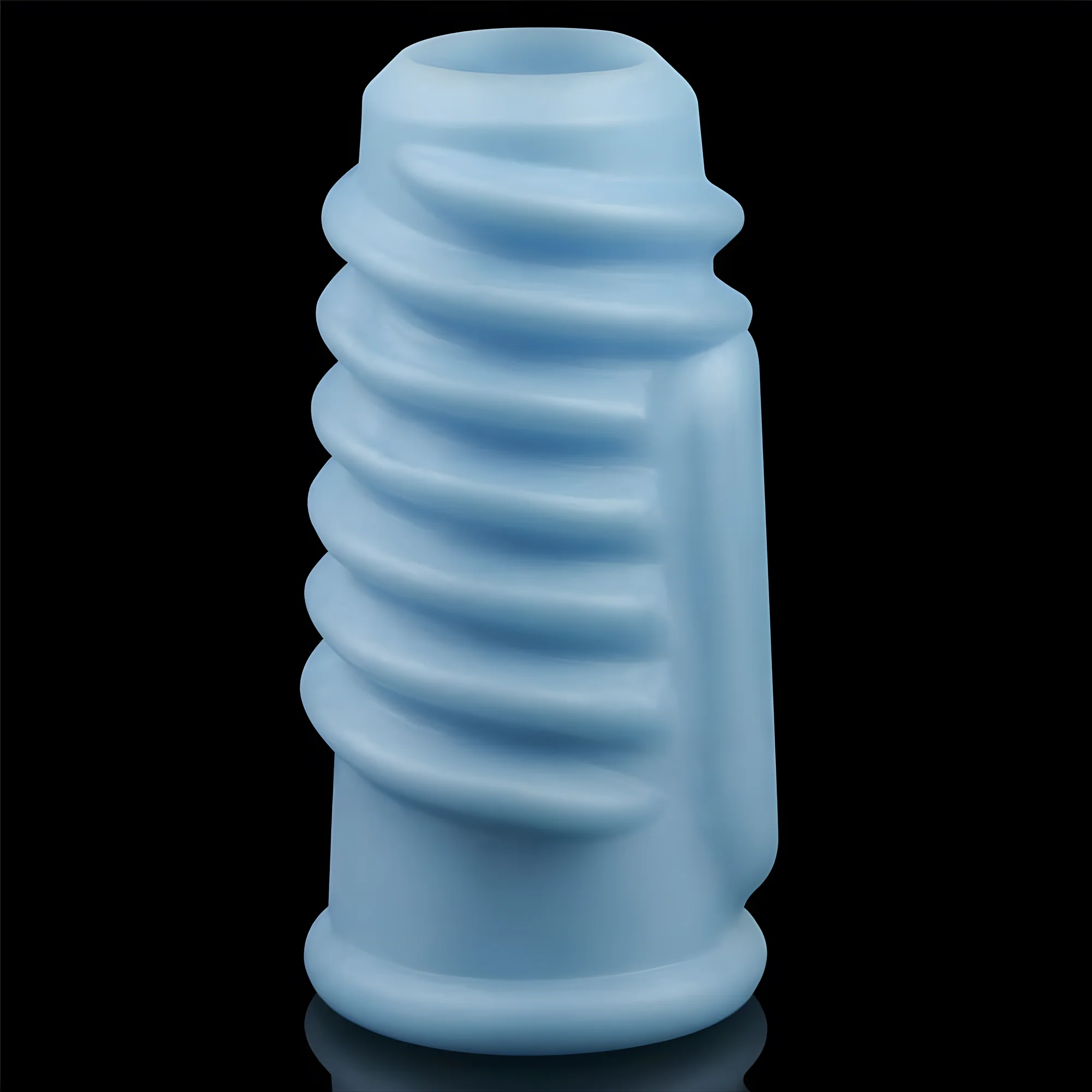 Spiral Vibrating Knights Ring