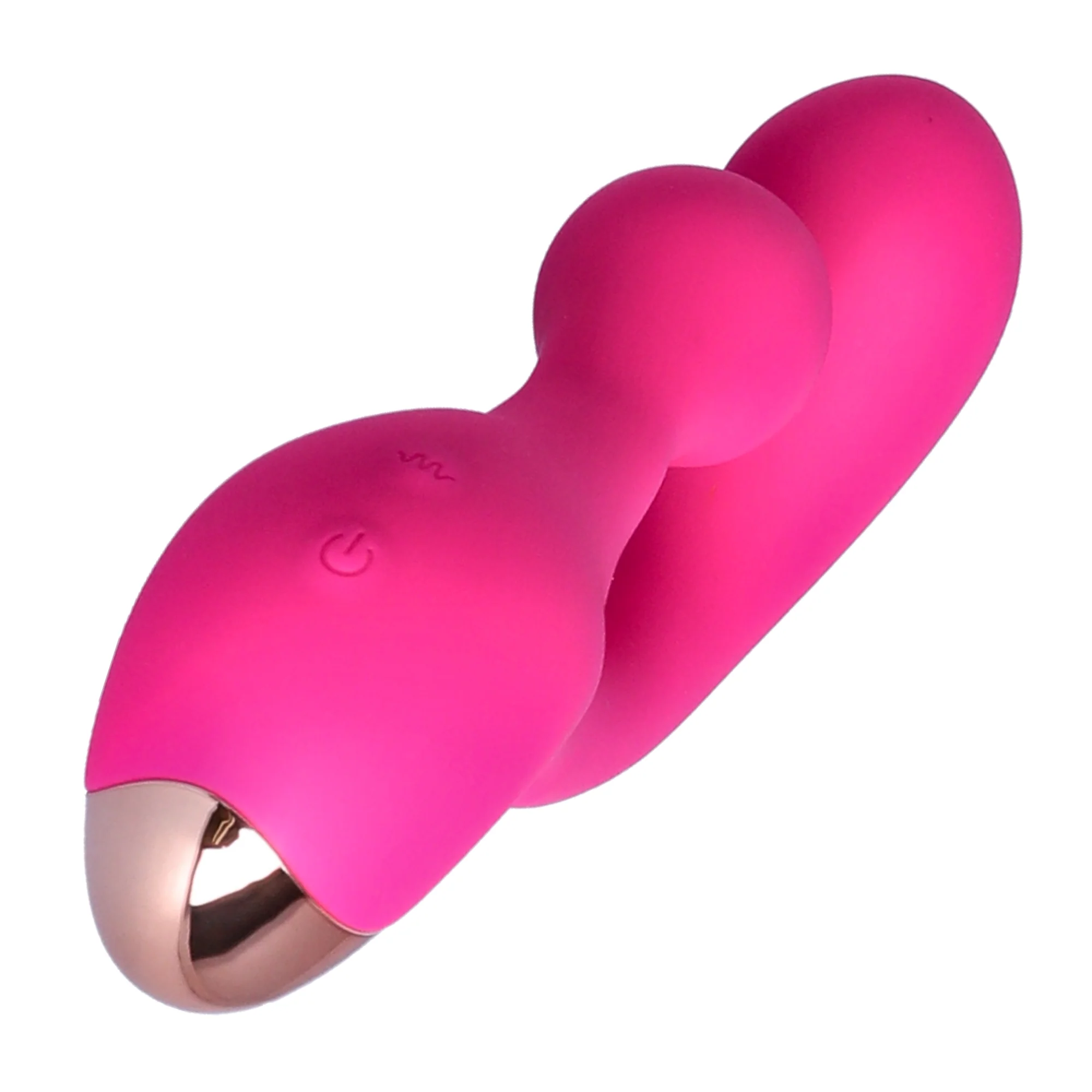 Dual Action Silicone Rotating Clit and G-Spot Vibrator