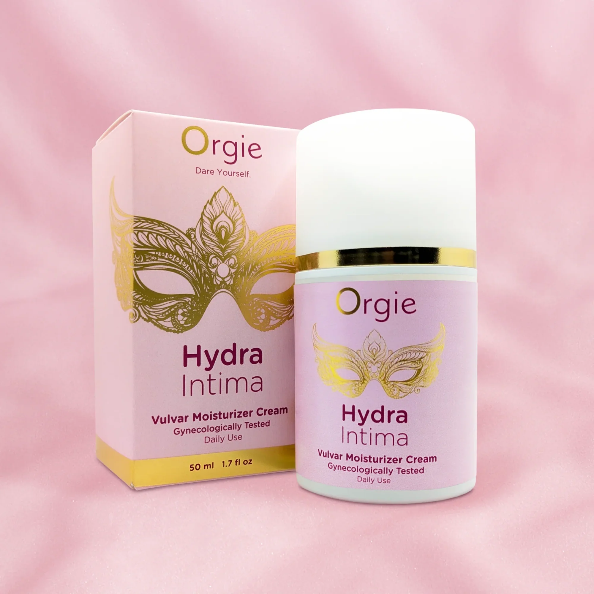 Orgie Hydra Intimate Vulva Moisturizer Cream 1.7oz for Daily Hydration
