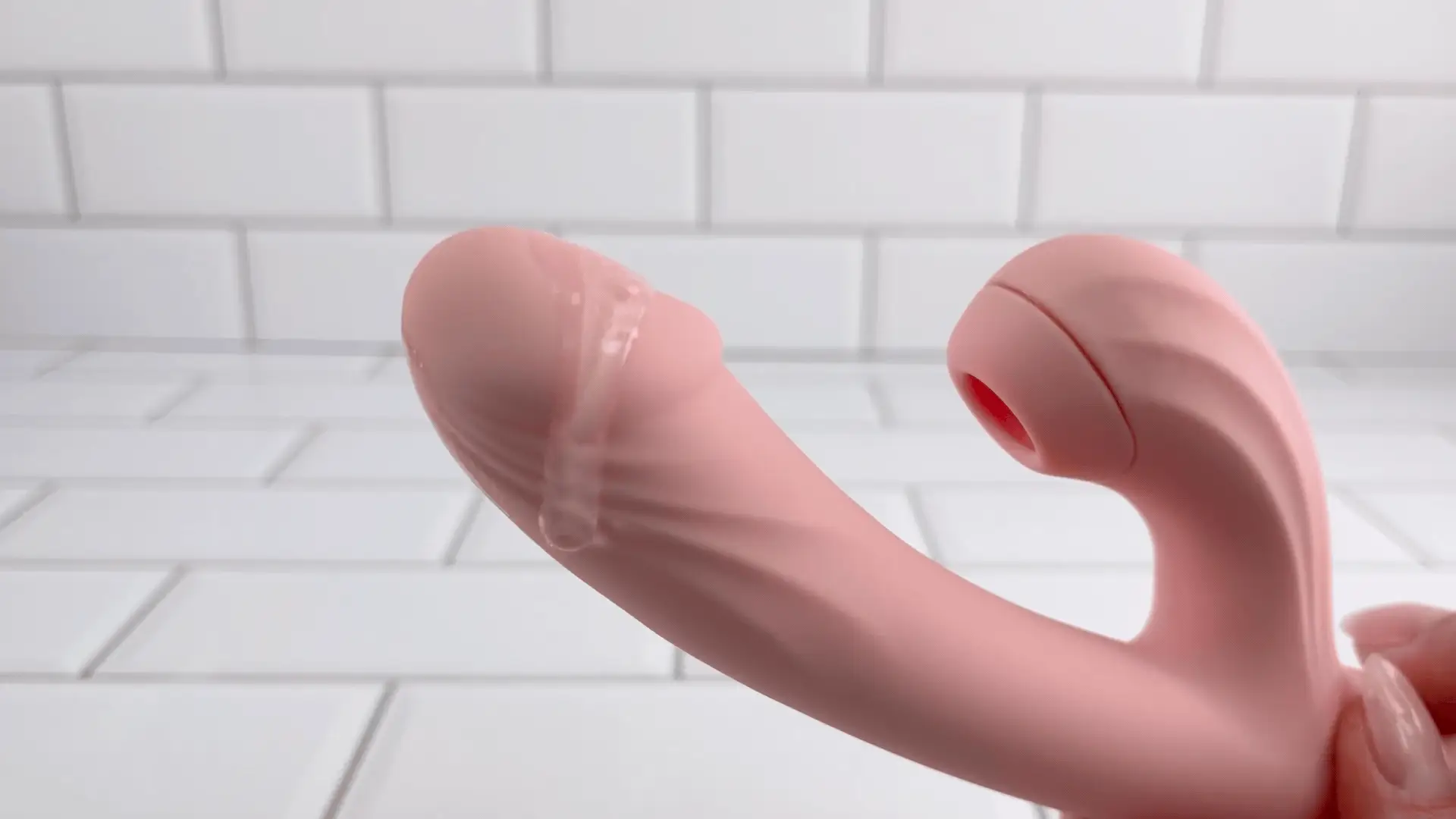 Air Pulse Dual Action Vibrator - Teasing Clit-Kisses + Deep G-Spot 'O's