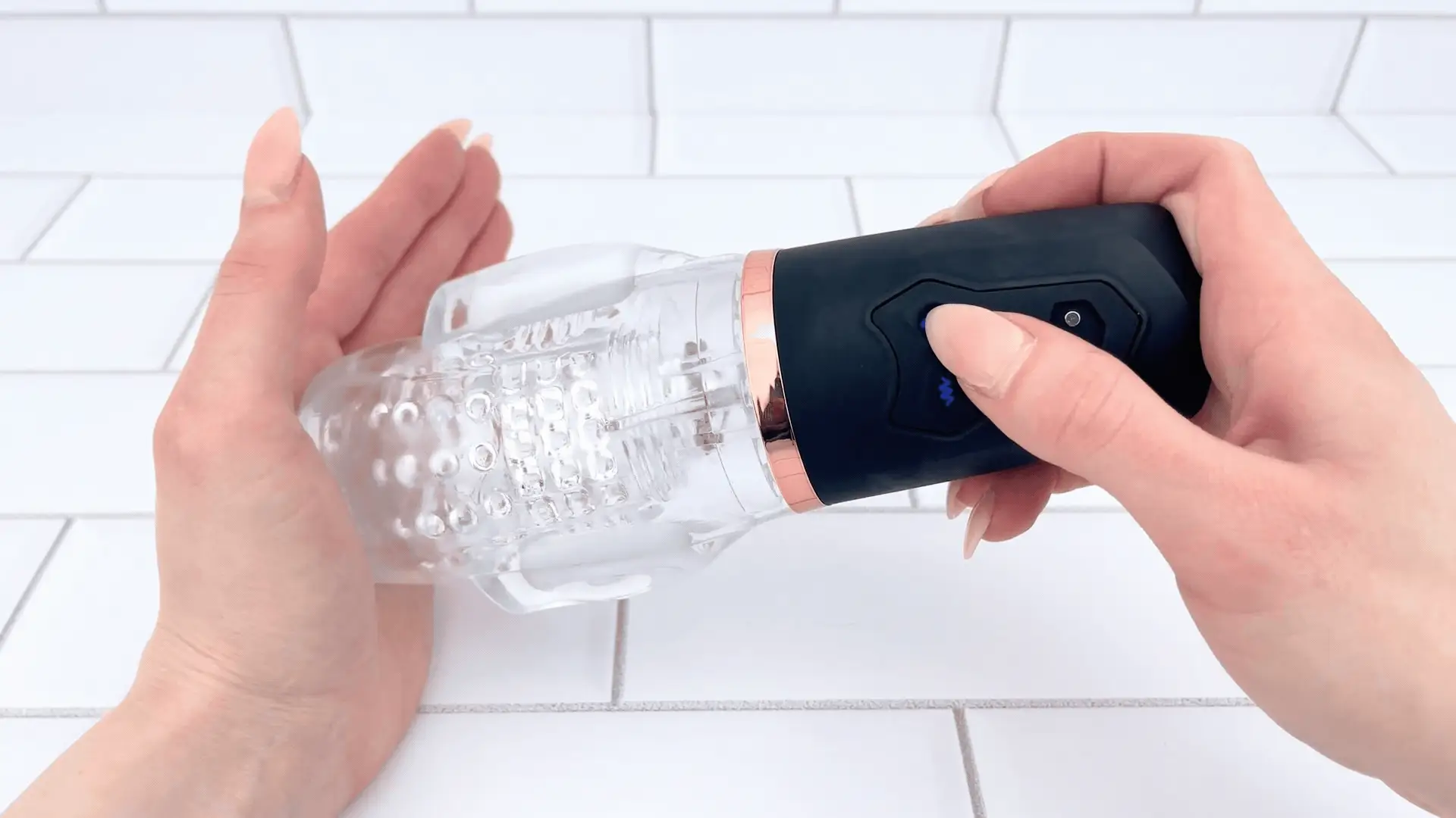 Turbo Blow Sucking and Vibrating Masturbator for Men