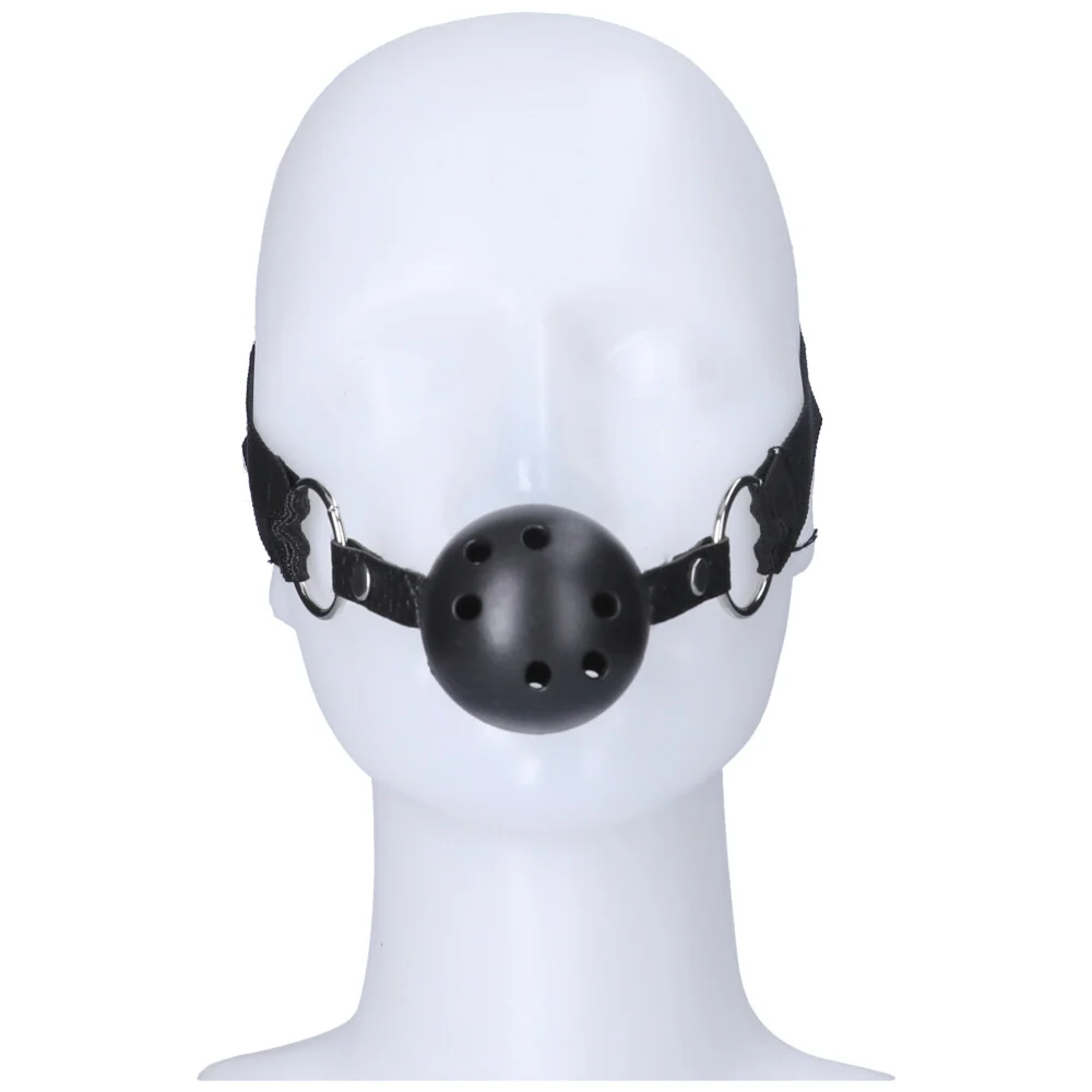 10 Piece Black Bondage Kit with Rope and Cuffs